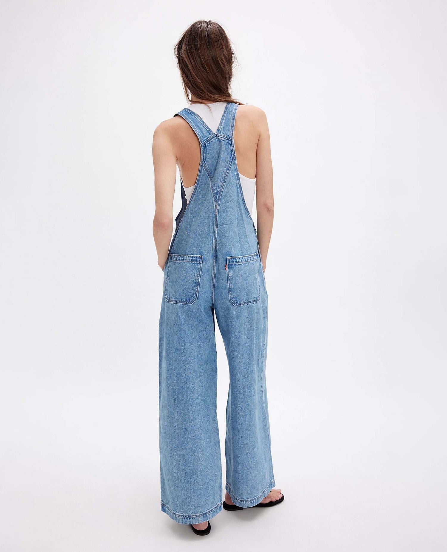 XL Overall Light Invested Indigo