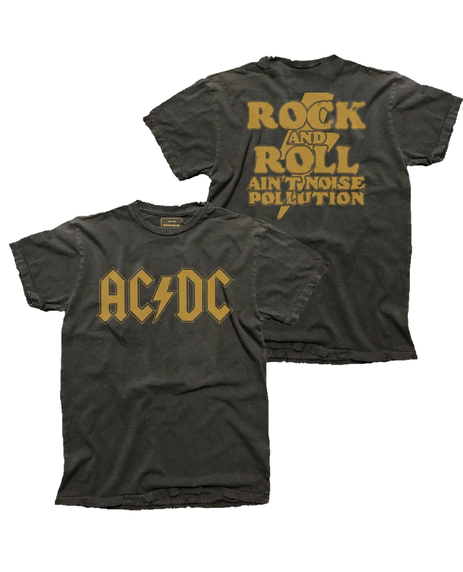 AC DC Black Short Sleeve Tee