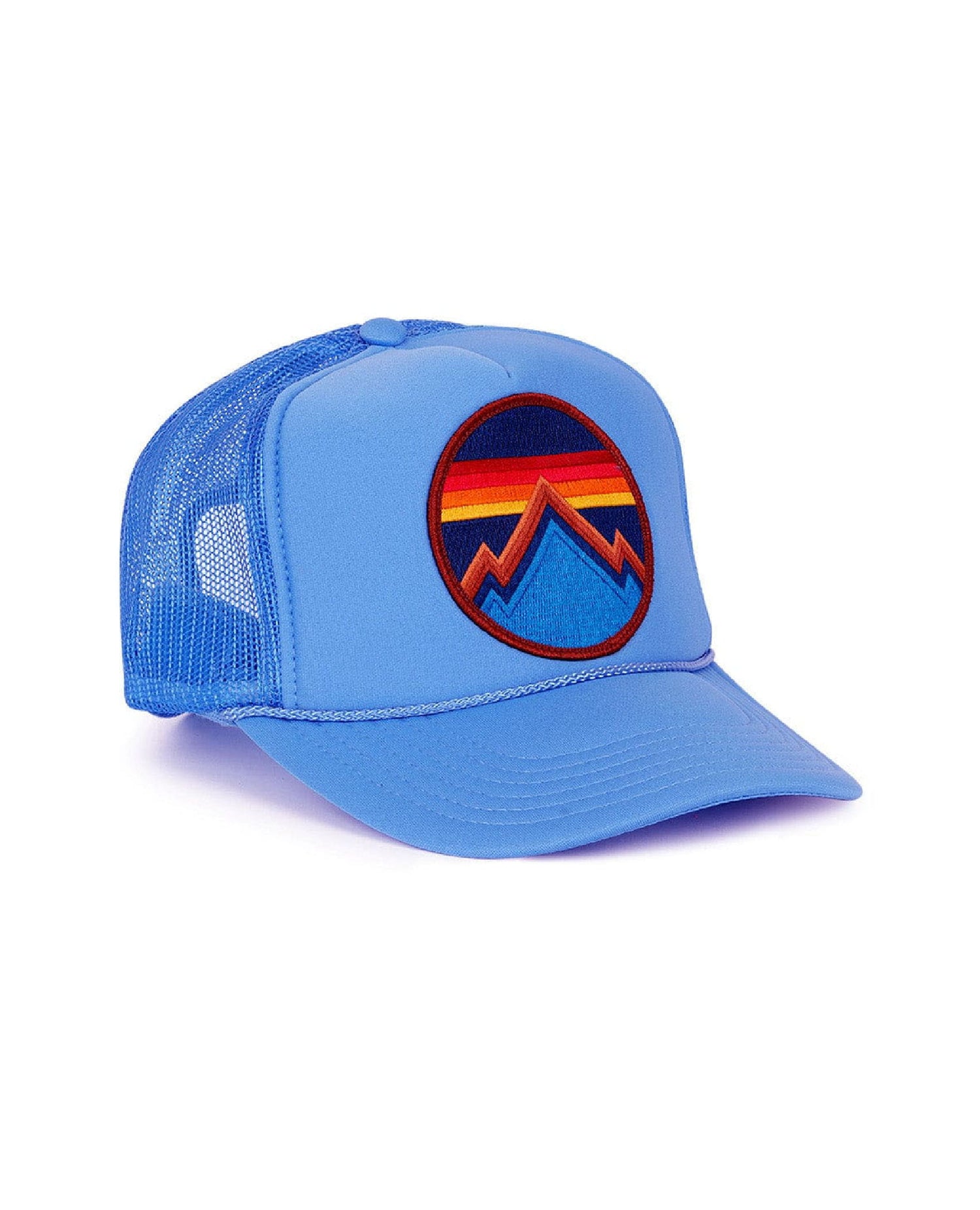 Mountain Trucker Hat Light Blue