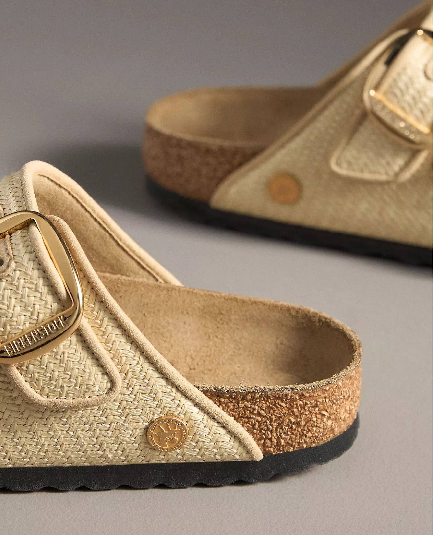 Arizona Big Buckle Raffia Natural