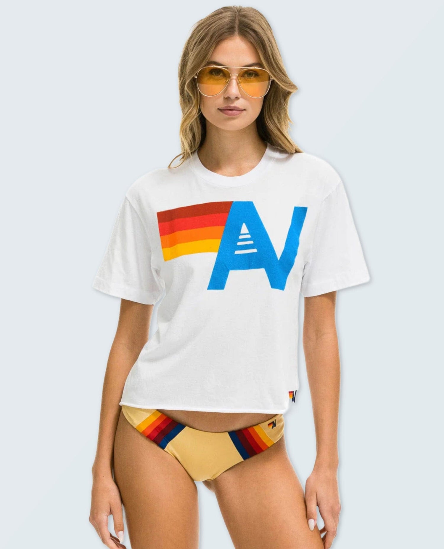 Logo Boyfriend Tee White