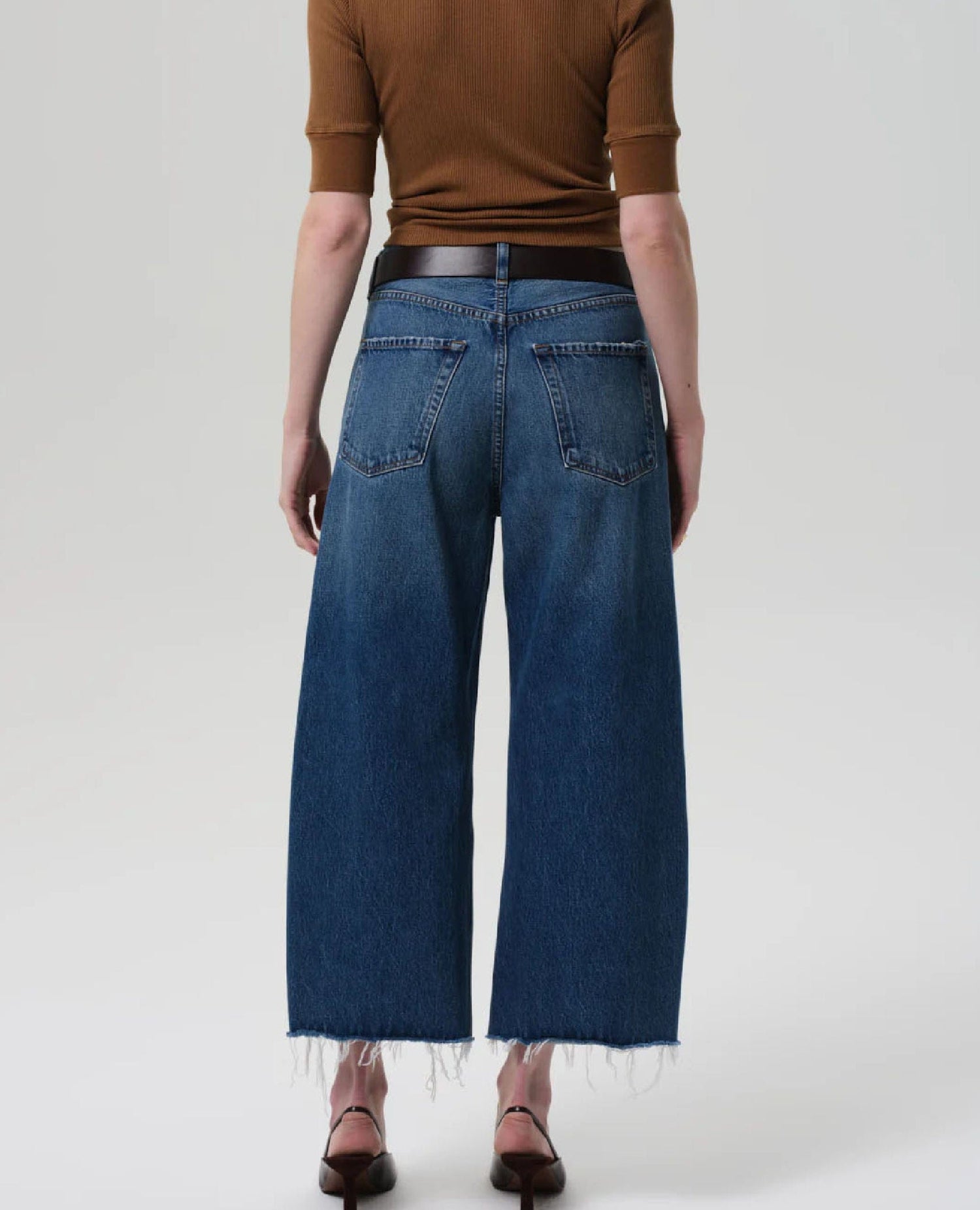 Citizens Ayla Raw Hem Crop Chaya