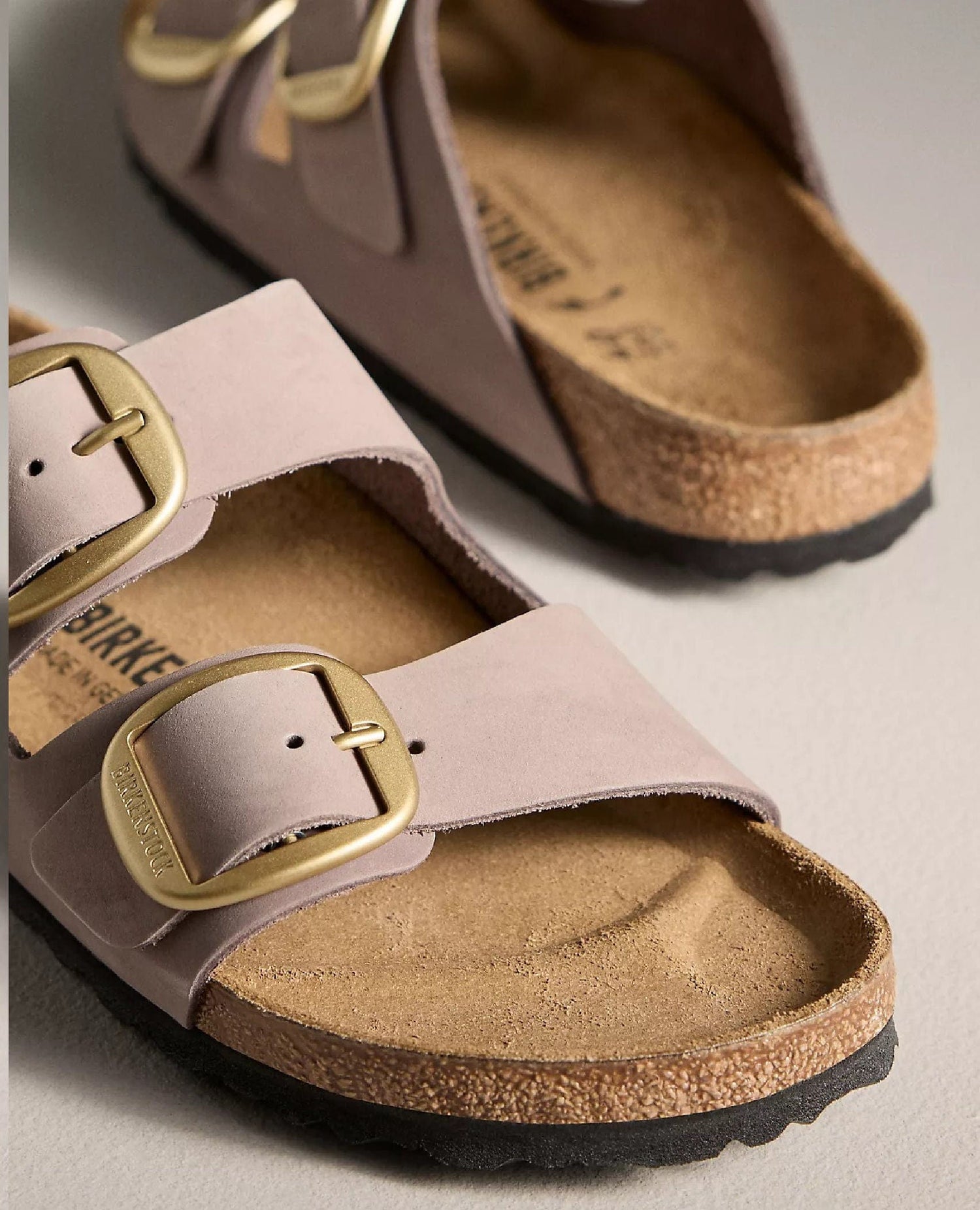 Birkenstock Arizona Nubuck Faded Purple