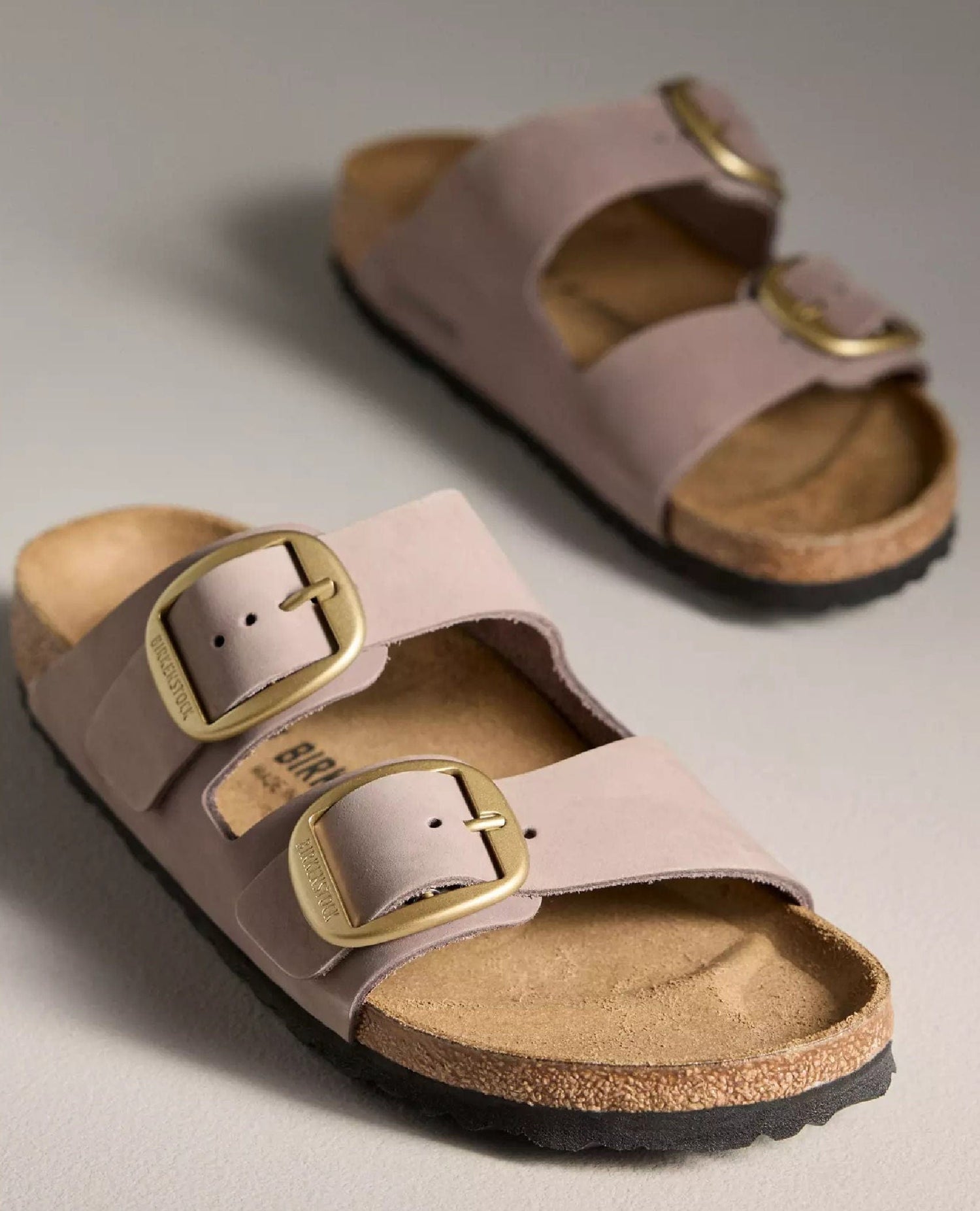 Birkenstock Arizona Nubuck Faded Purple