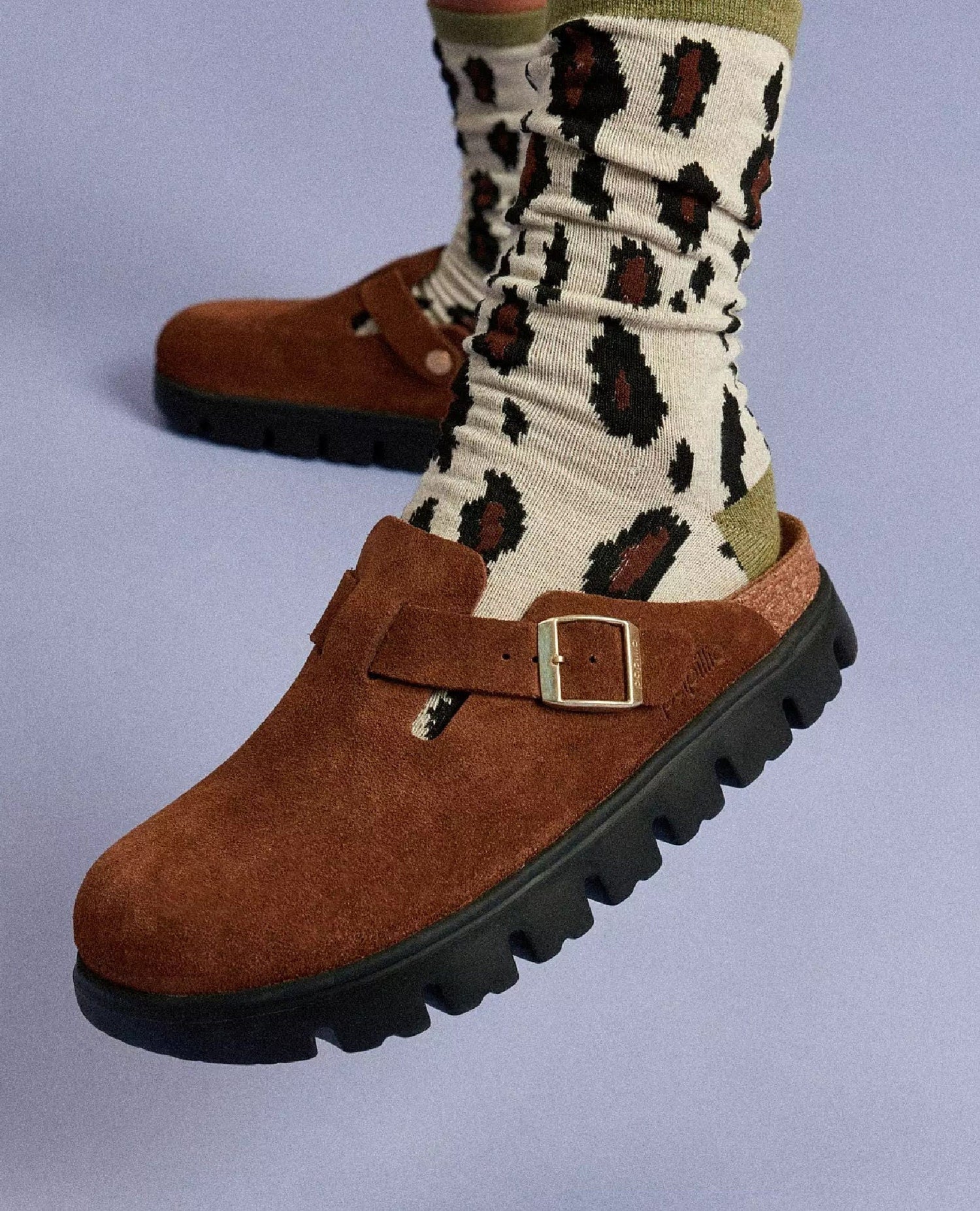 Birk Boston Chunky Tea Suede