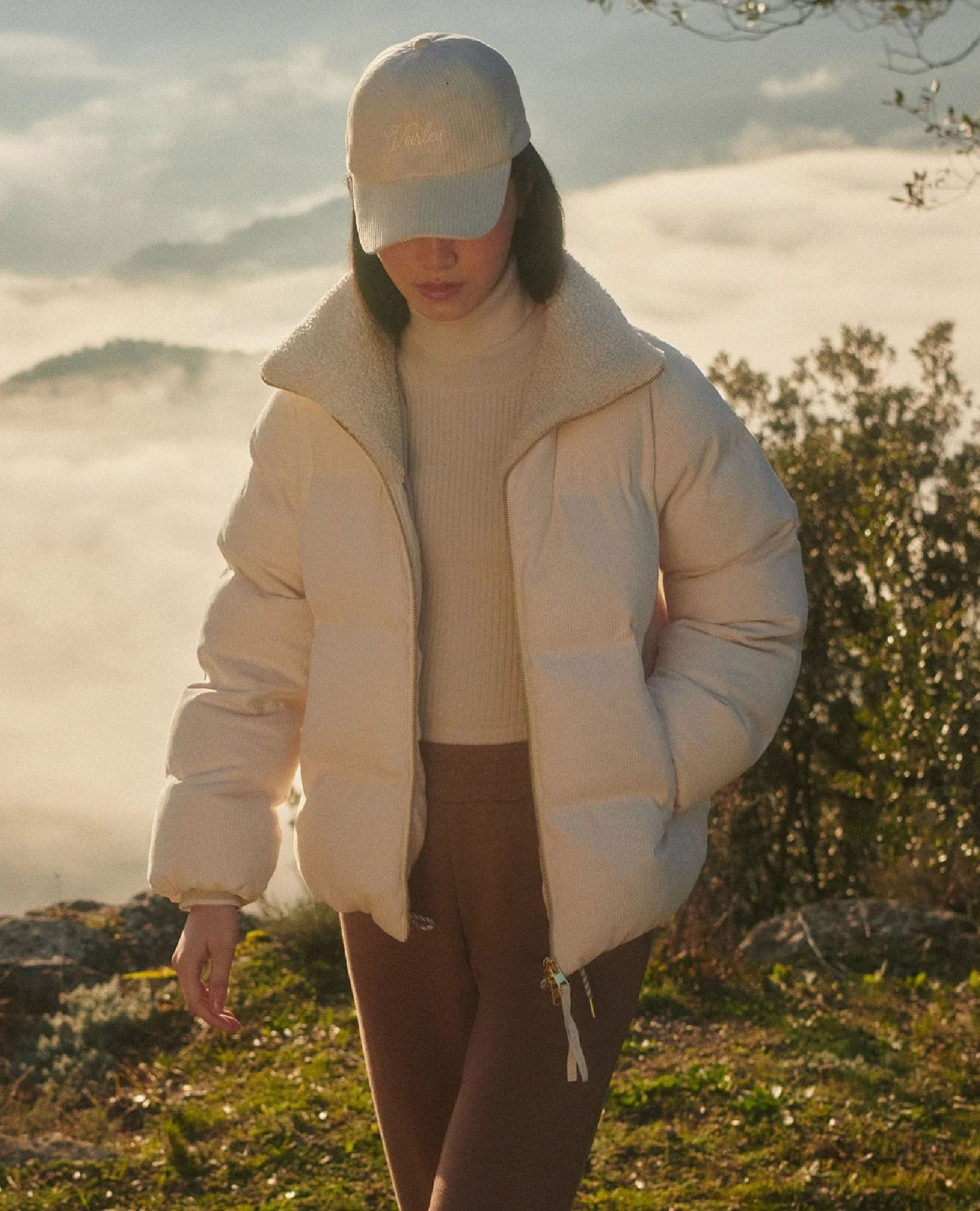 Brackley Cord Puffer Jacket