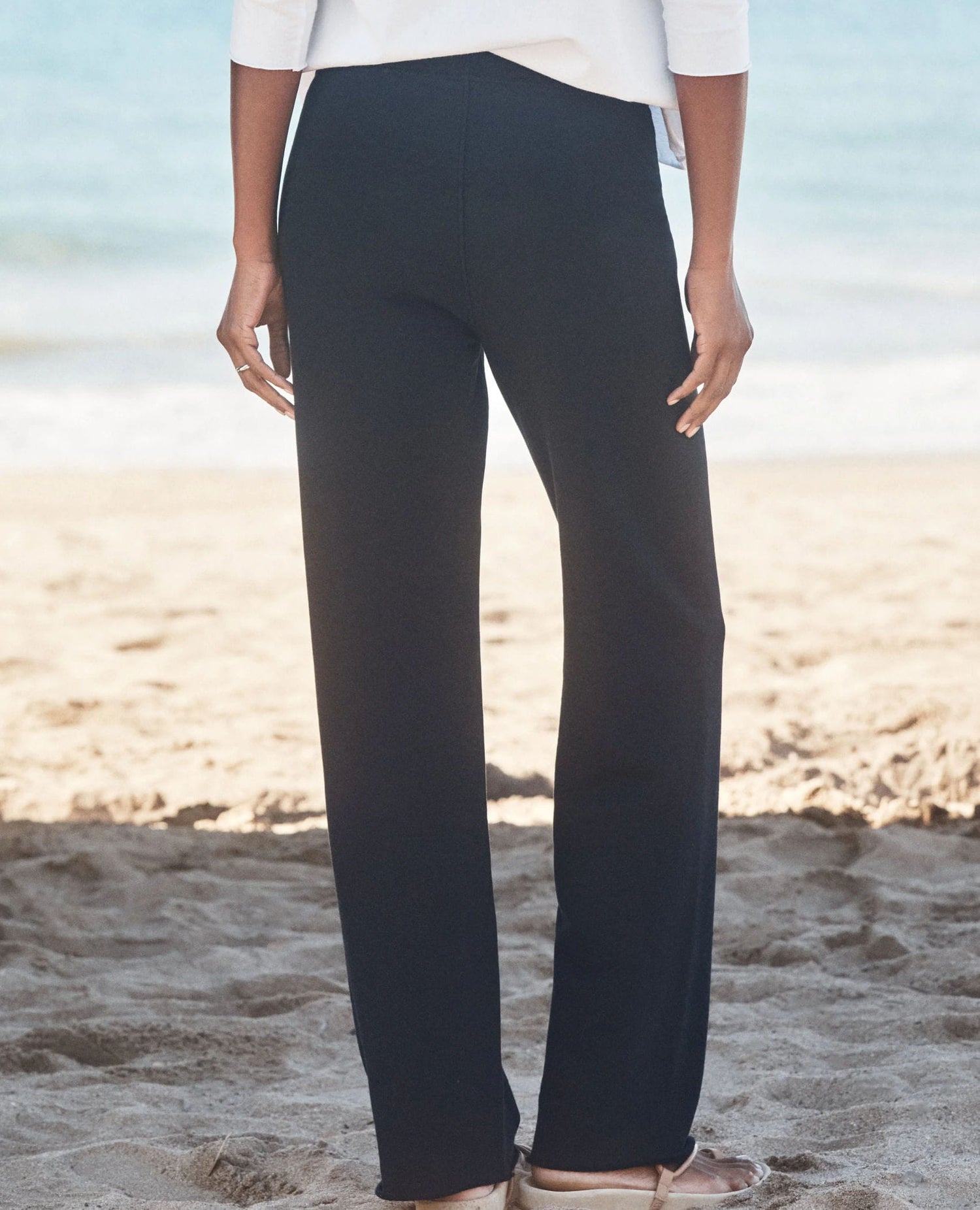 Catherine Fleece Sweatpant Navy
