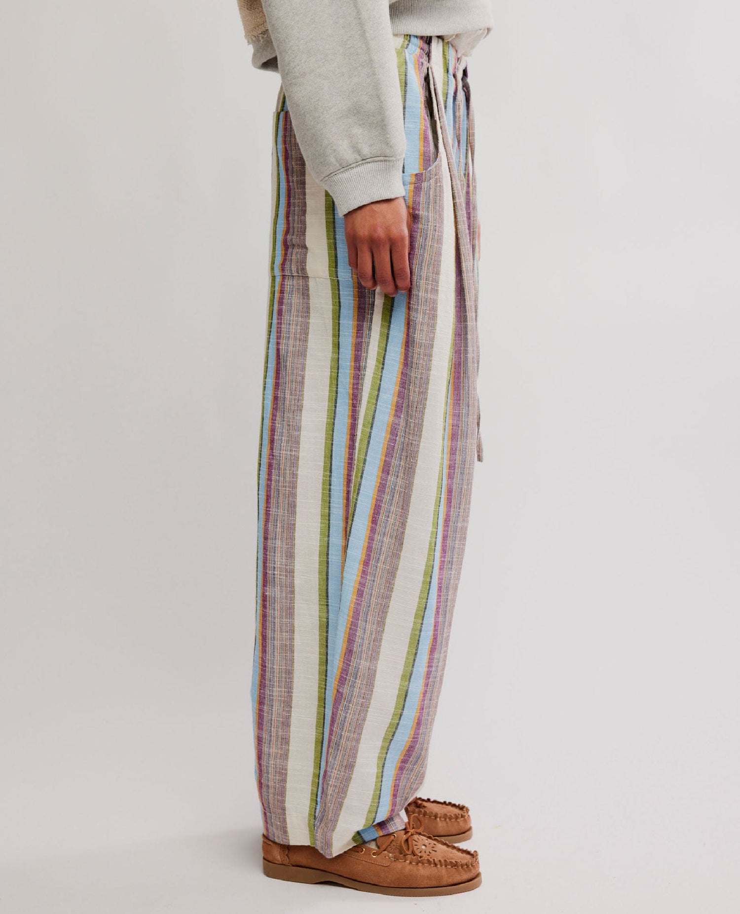 Chambers Stripe Pant Ivory Combo