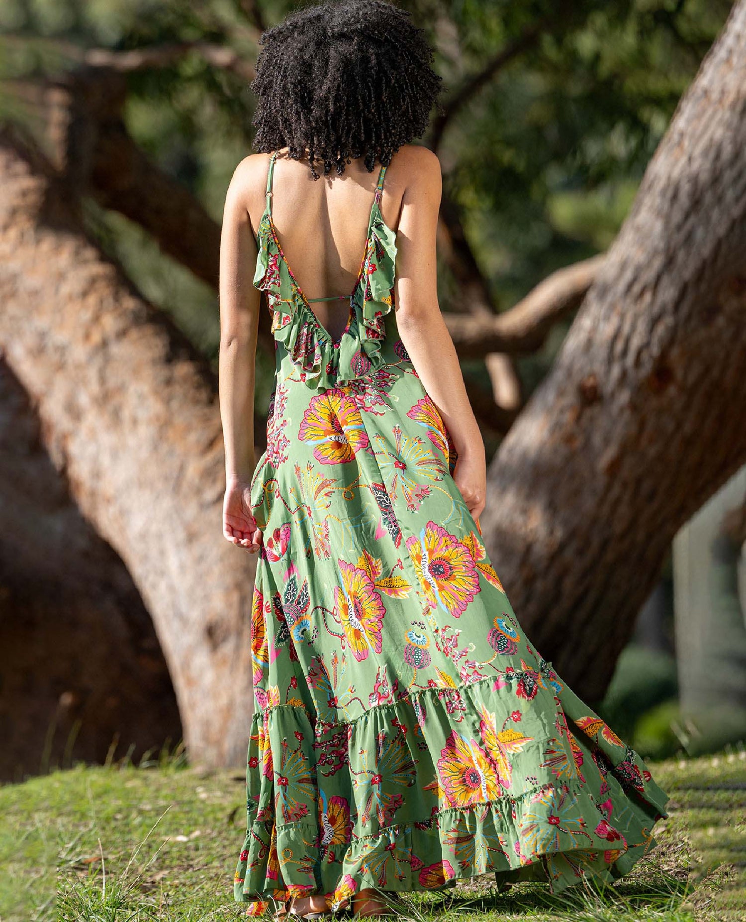 Solstice Maxi Dress Garden Bloom