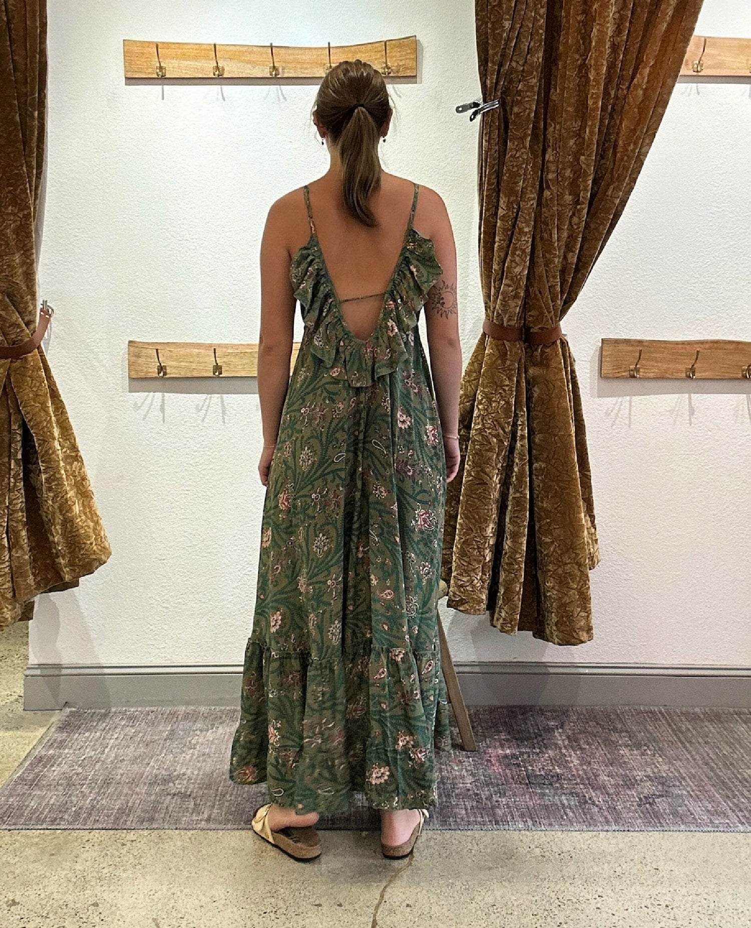 Emerald Isle Gypsy Maxi Dress