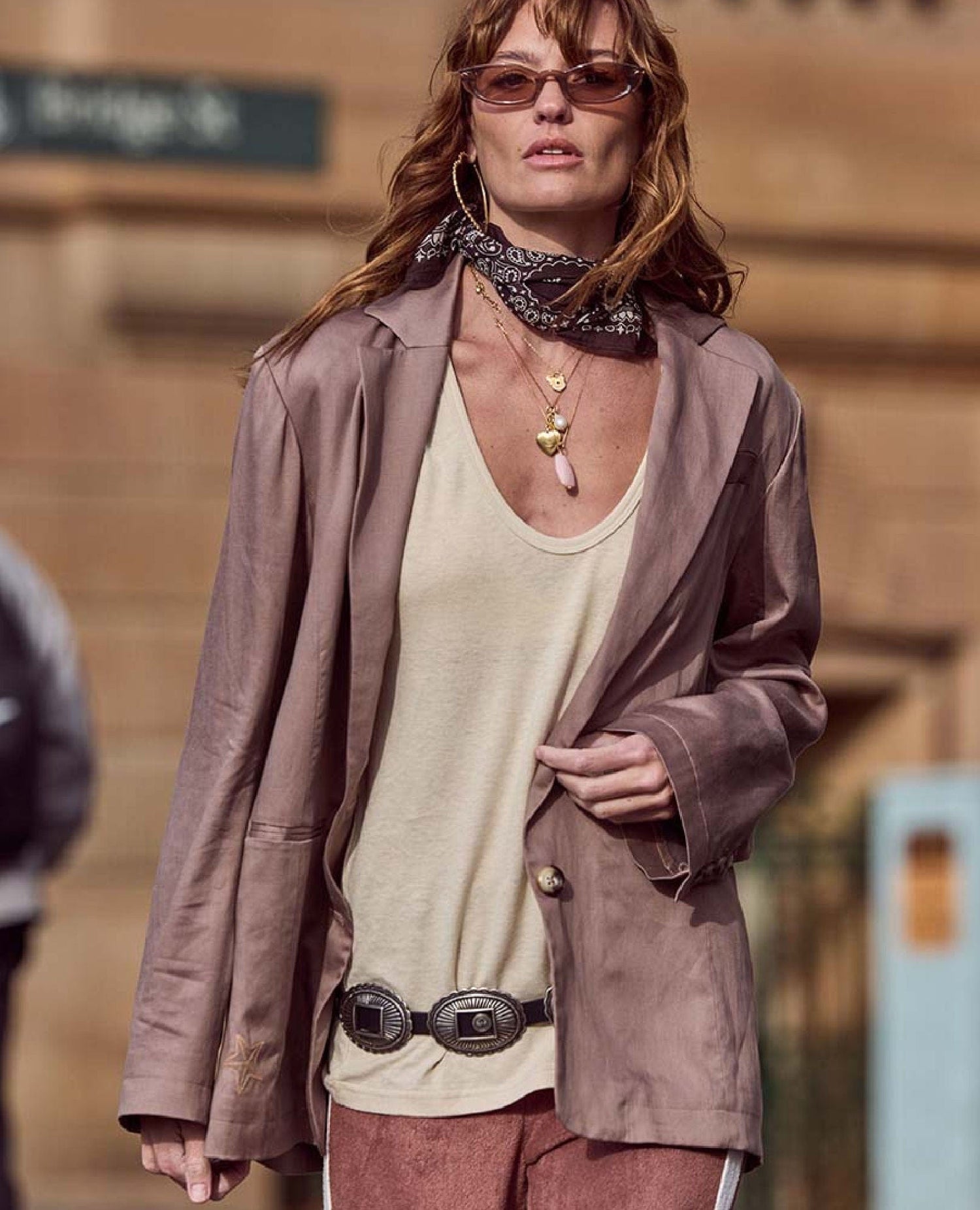 Dallas Blazer Smokey Taupe