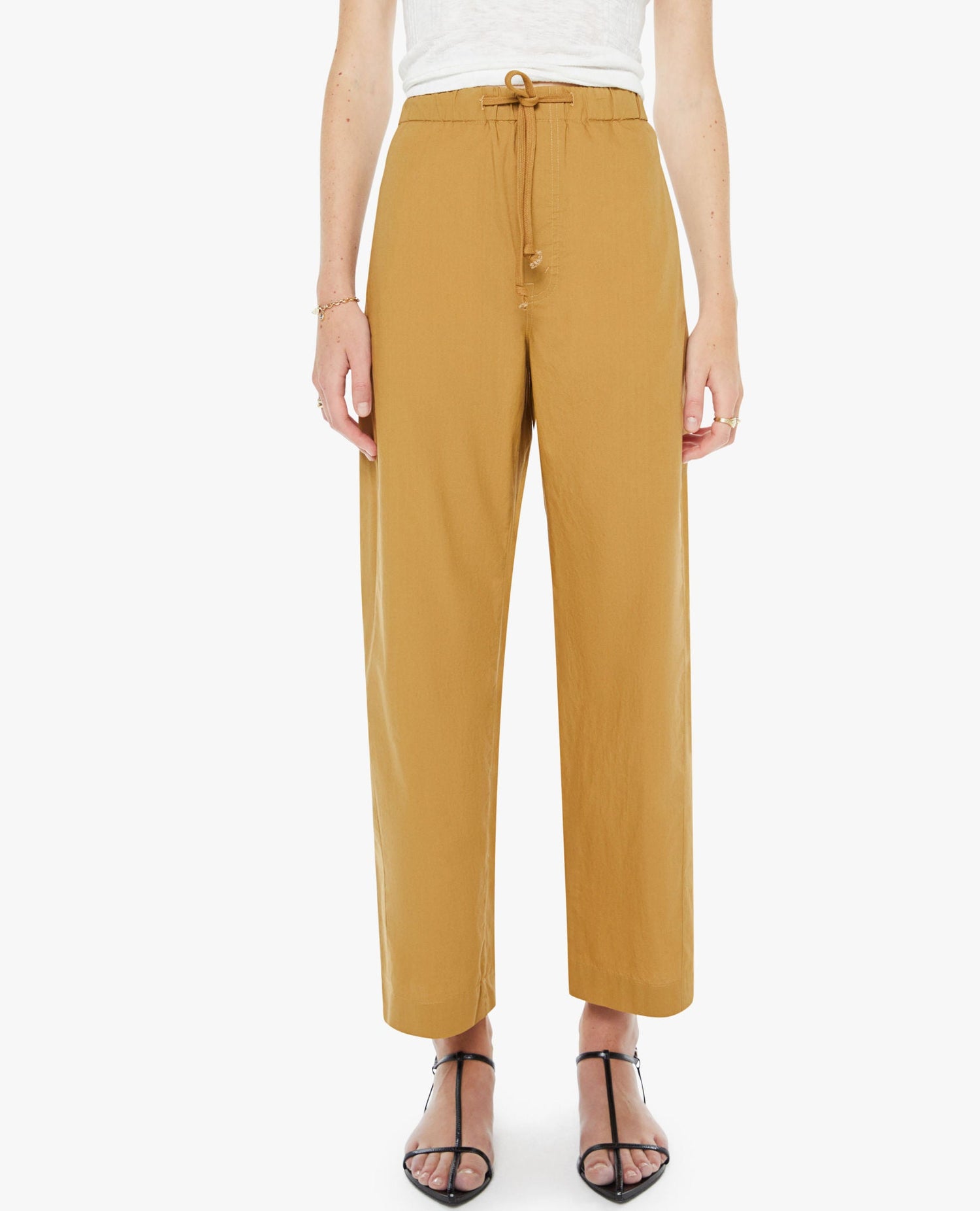 Drawn Half Pipe Ankle Brown Bone