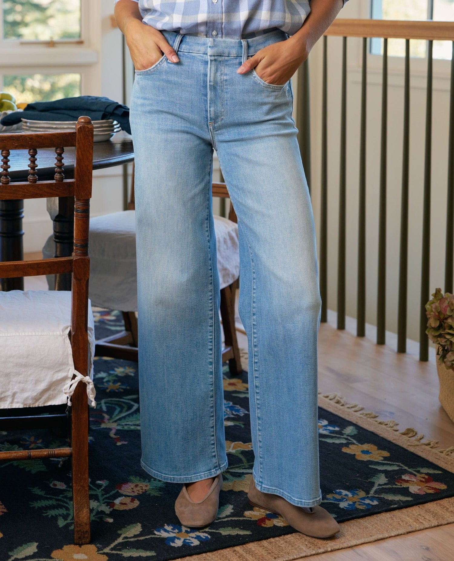 East Galway Jean 1972 Light Blue