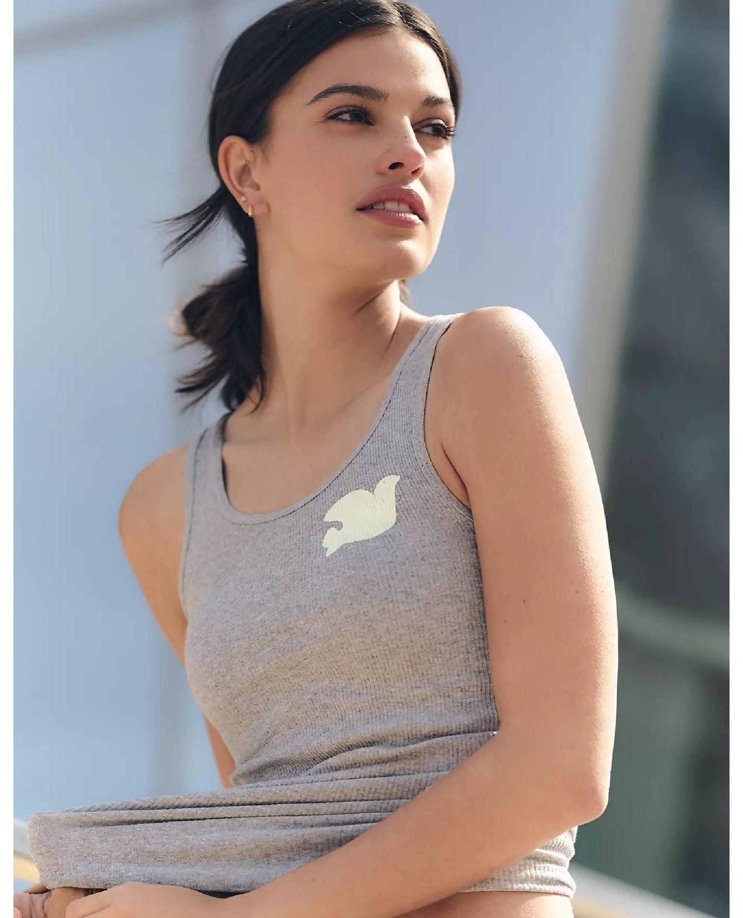 FREECITY Supervintage Tank Heather Army