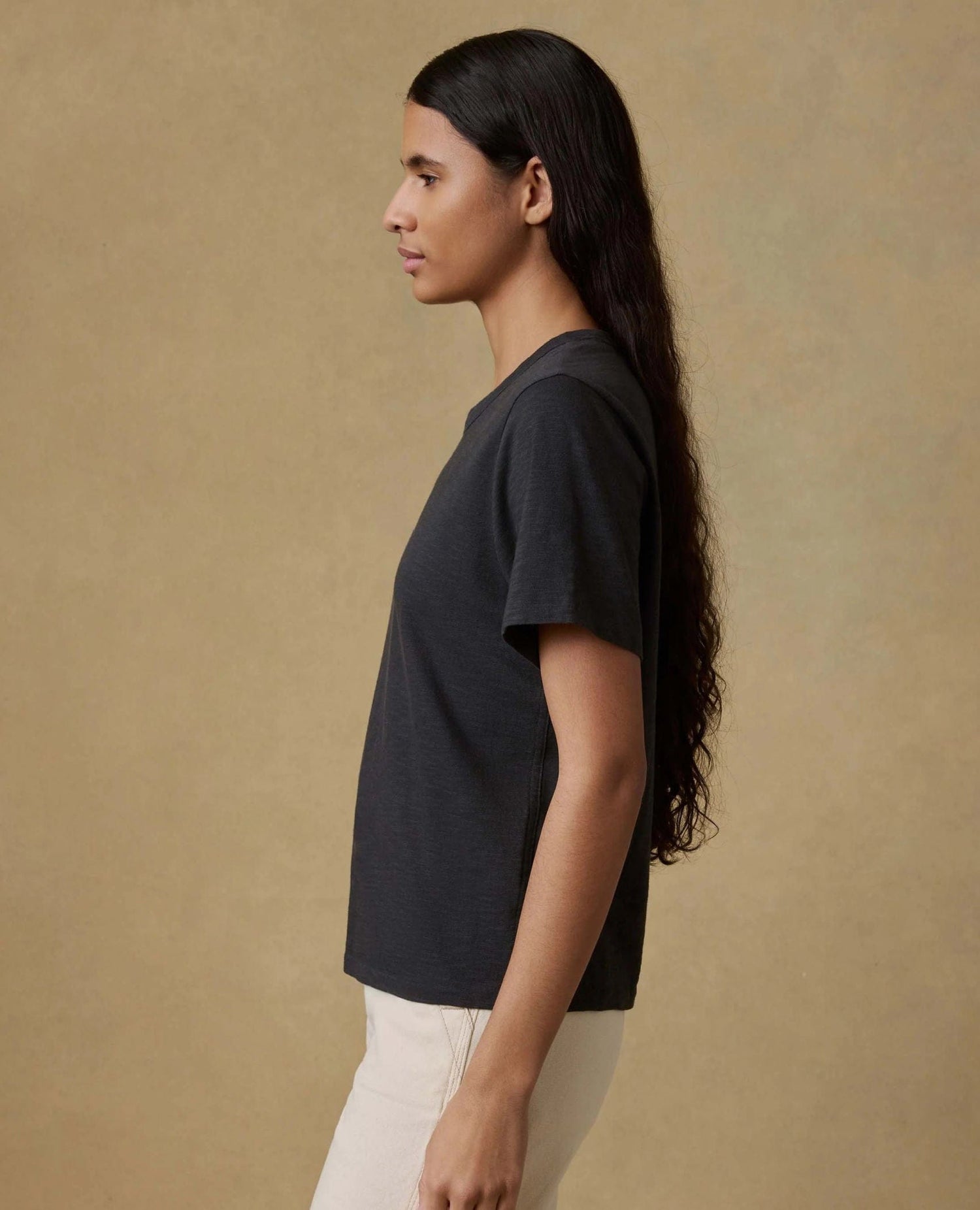 Sunwashed Essential Tee Black