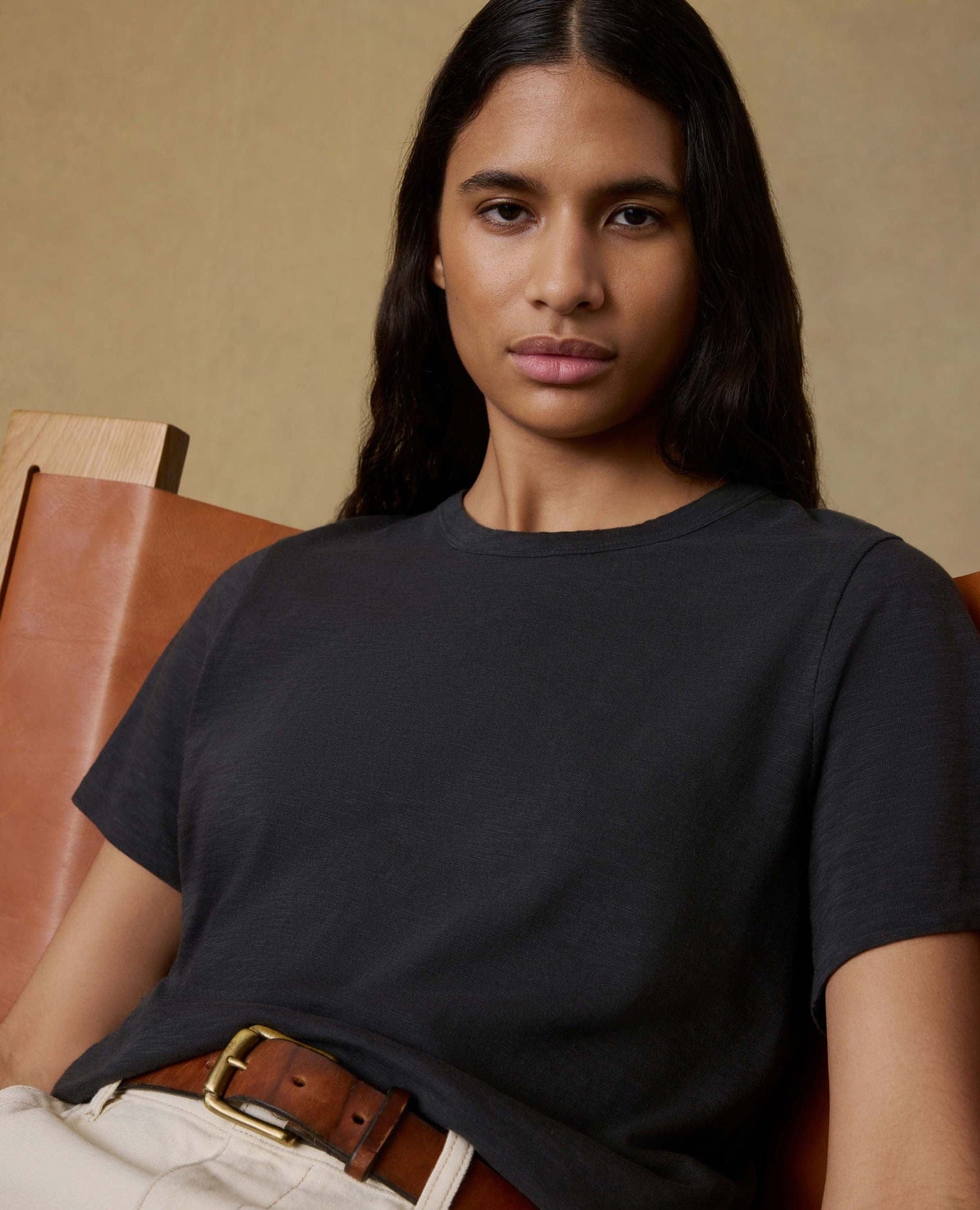 Sunwashed Essential Tee Black