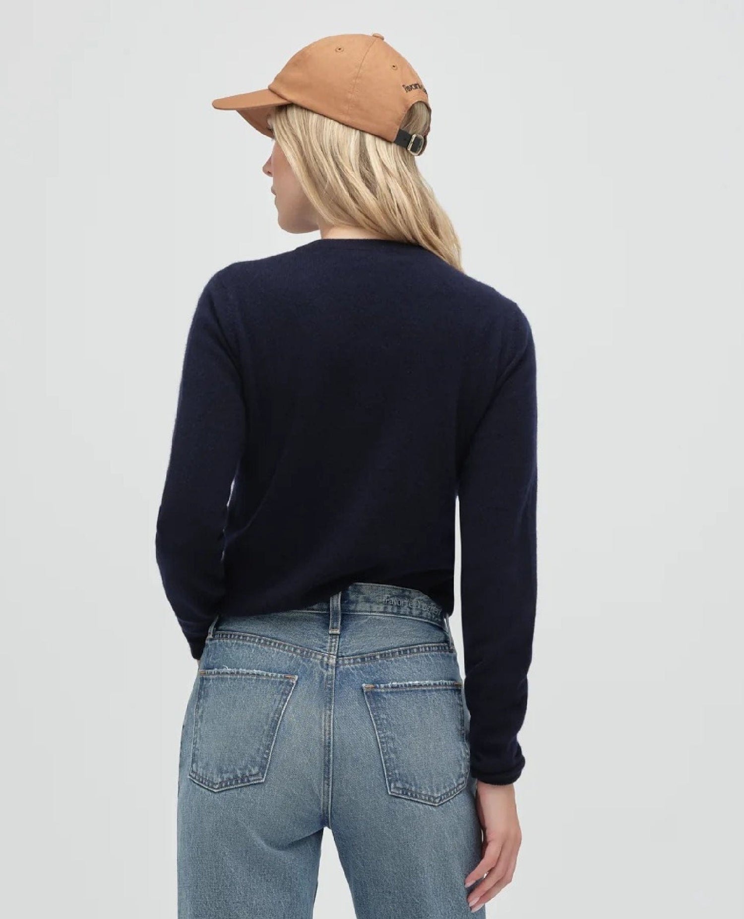 Fav Cashmere Sweater Navy