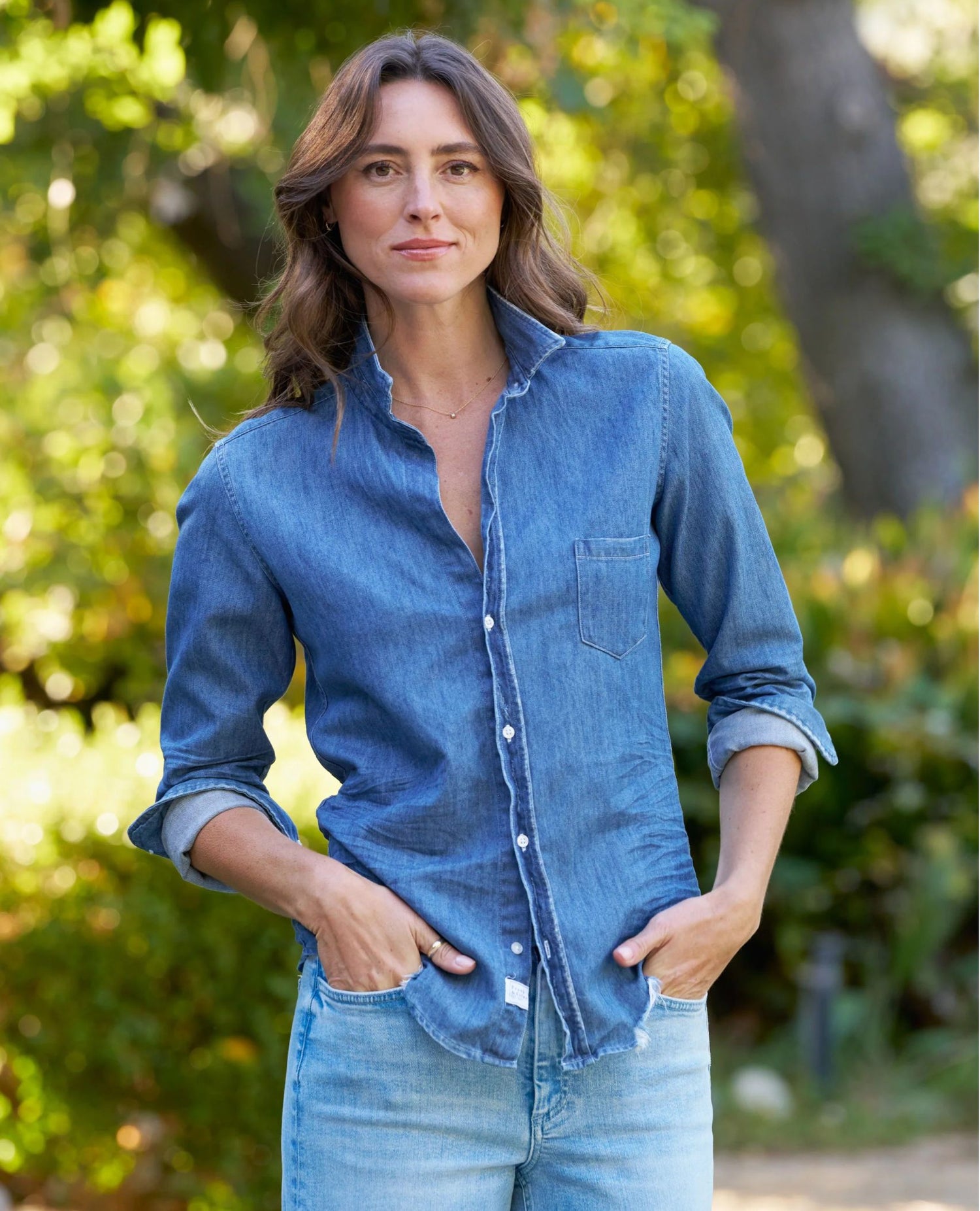 Barry Washed Denim Shirt