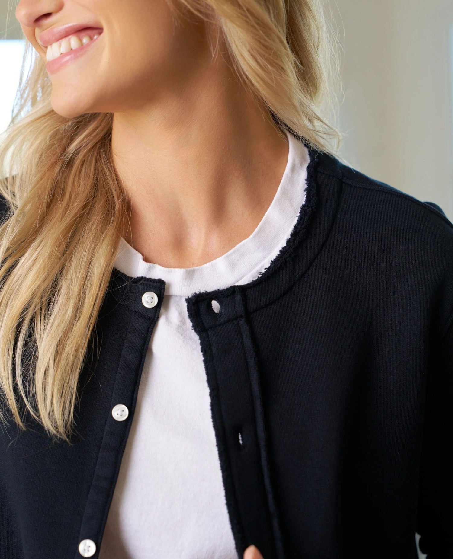 Jackie Cardigan Navy