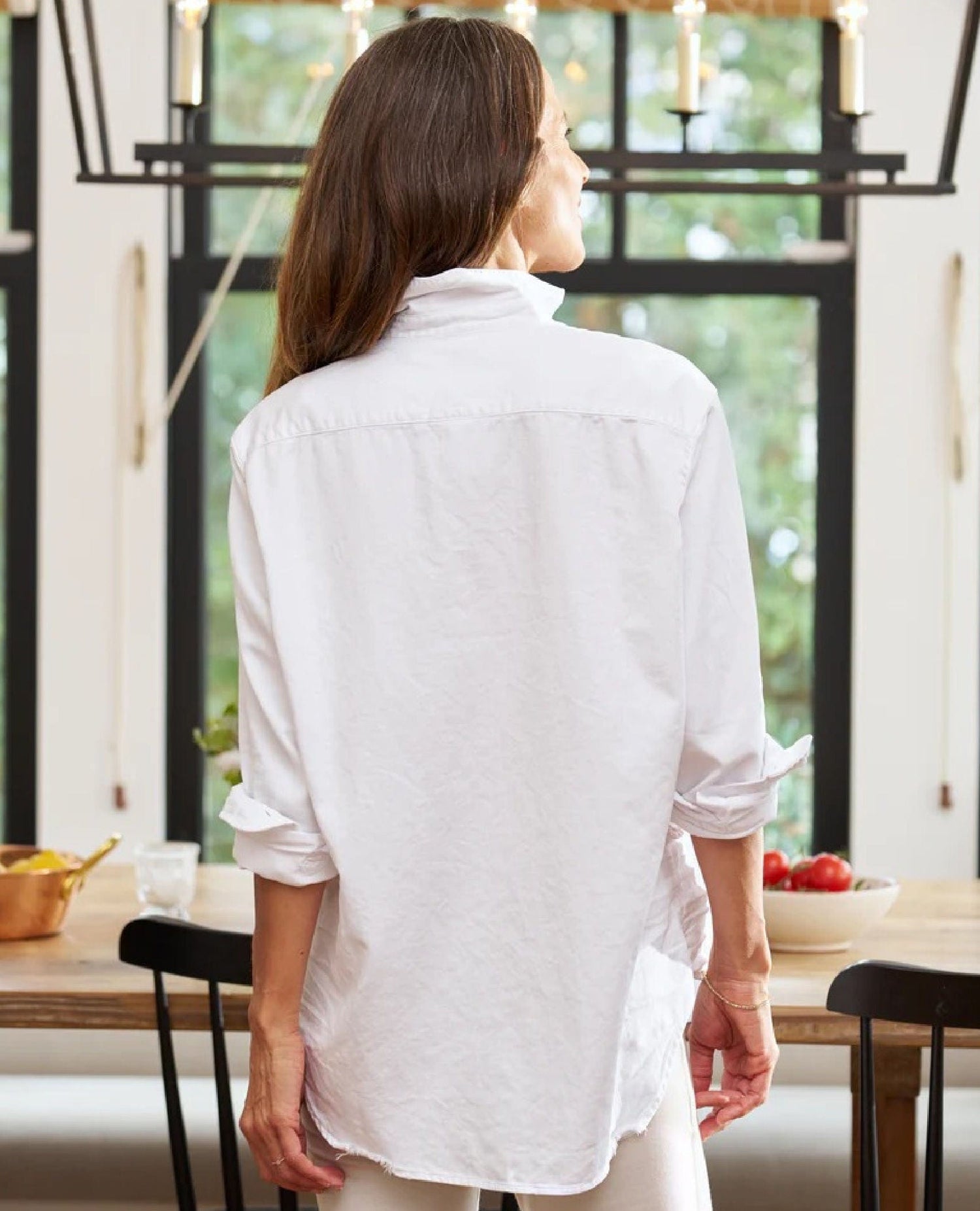 Frank & Eileen White Denim Eileen
