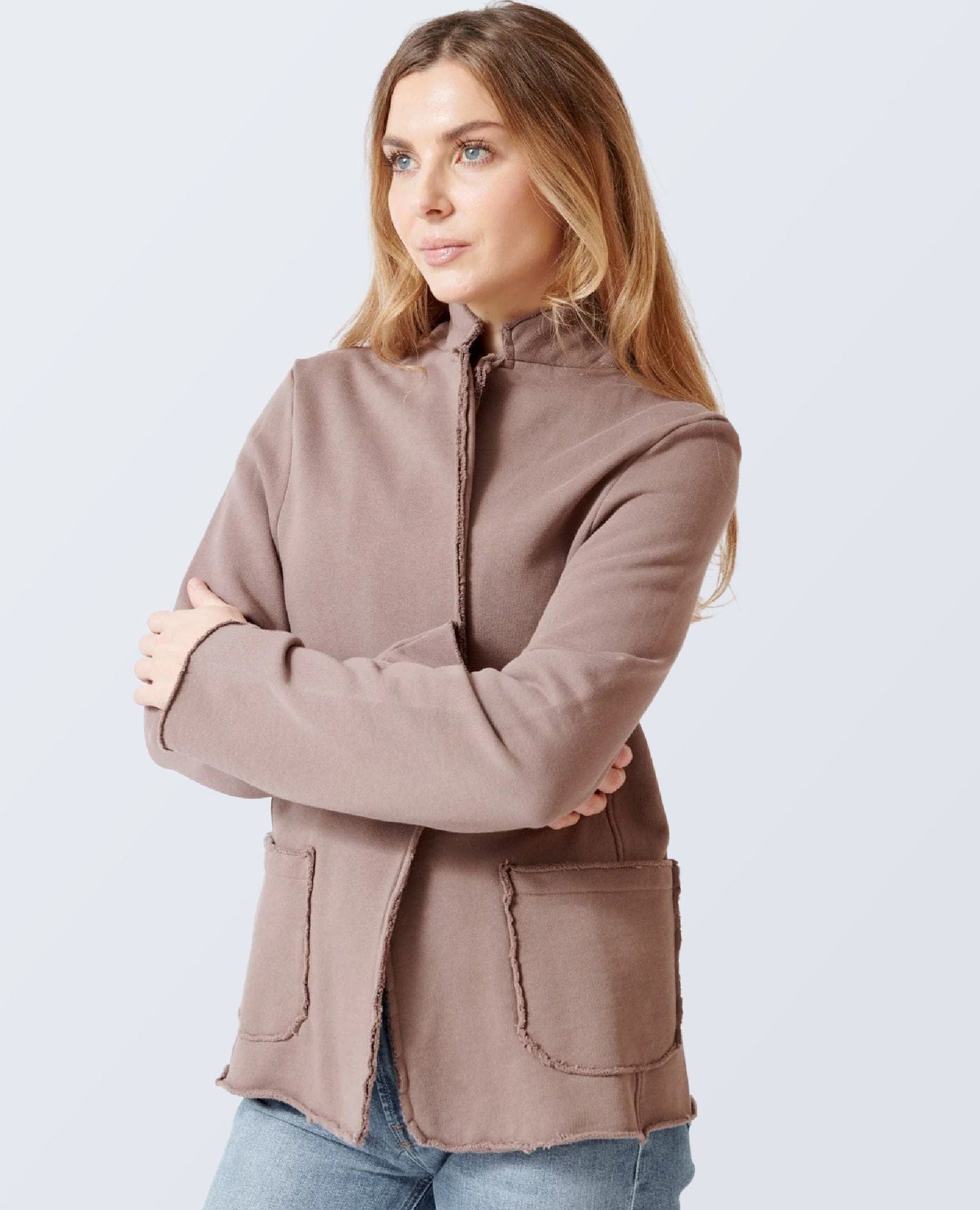 Soft Travel Blazer Dublin Brulee