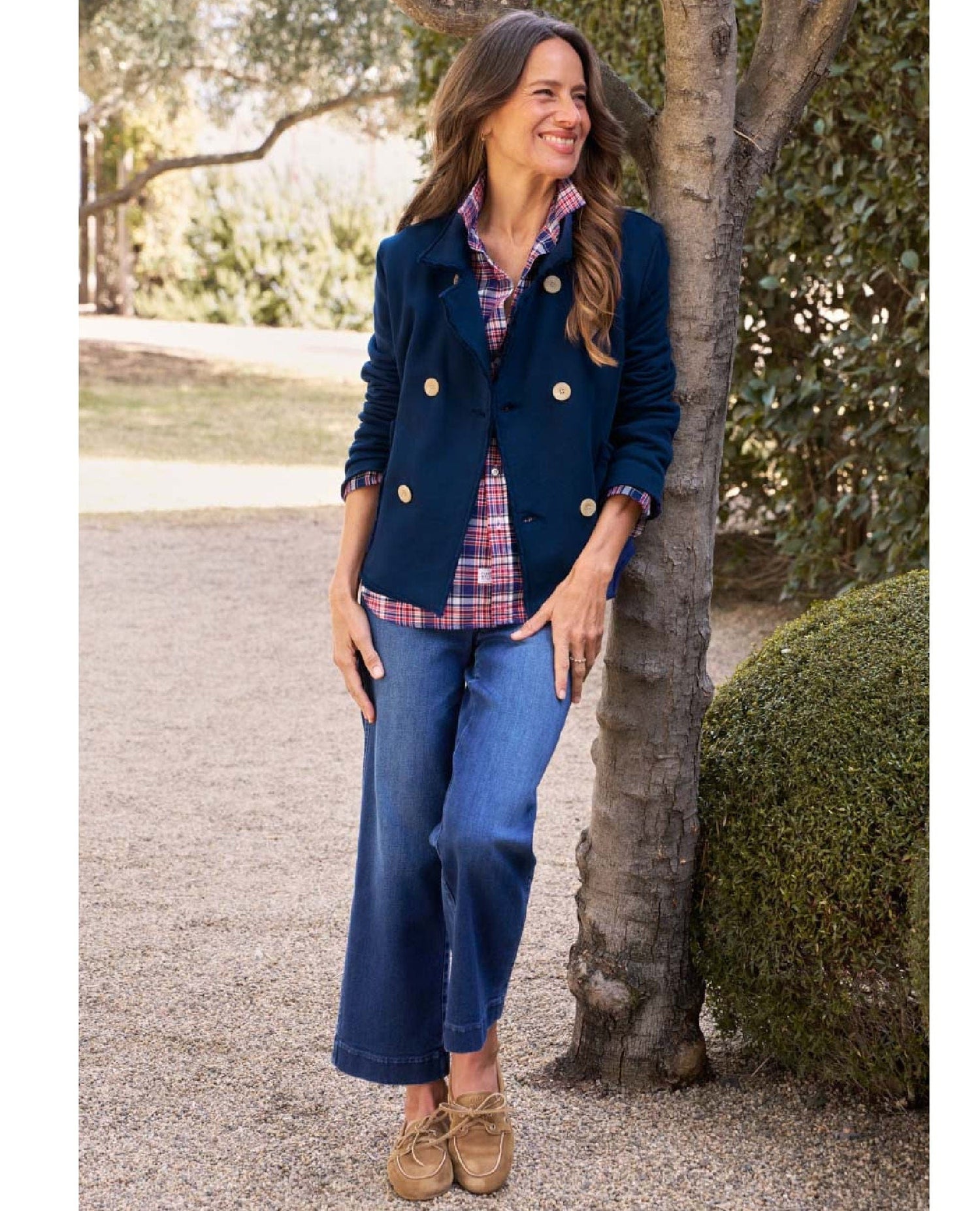 Frank & Eileen Black Red Eileen Plaid