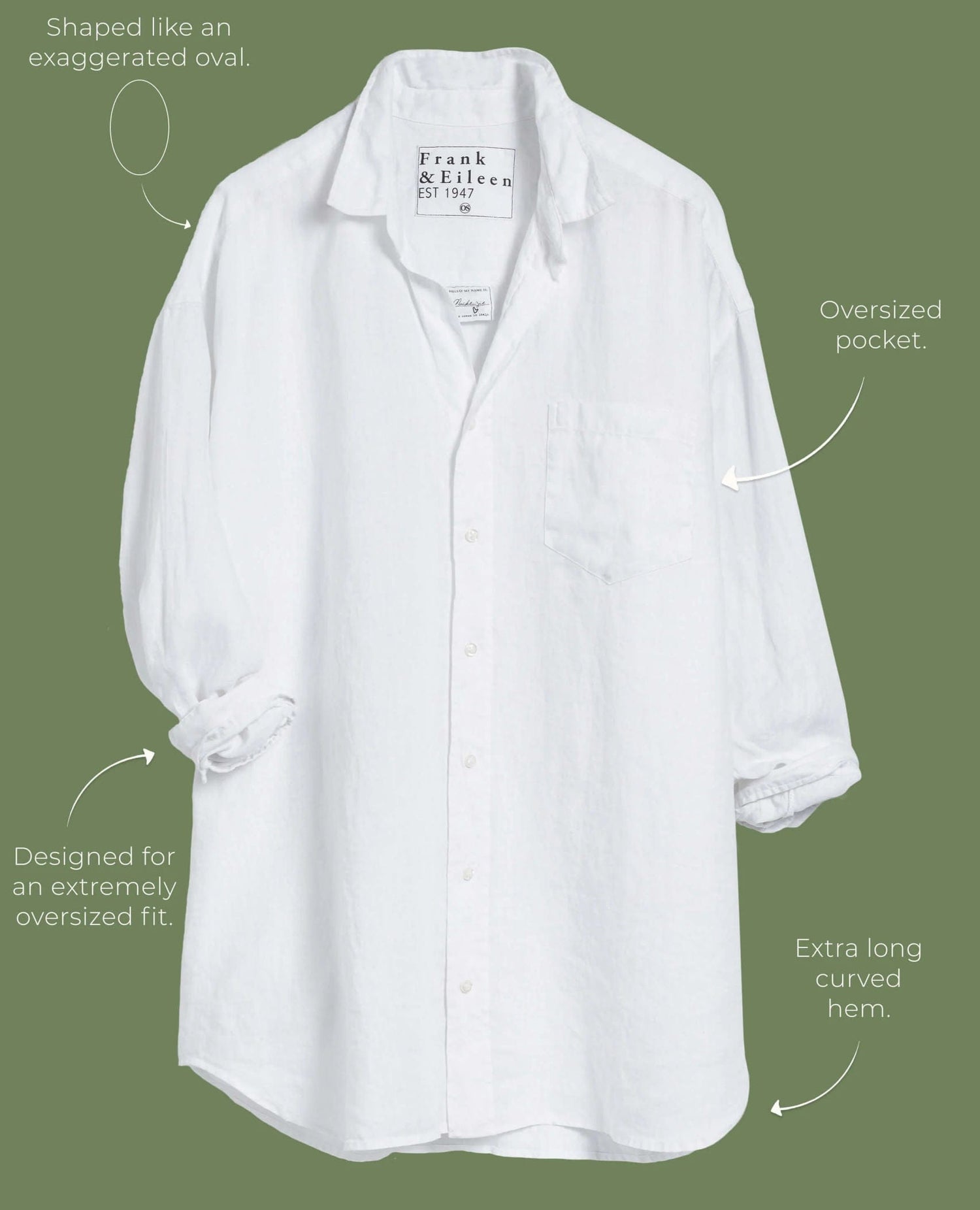 Mackenzie White Shirt One Size