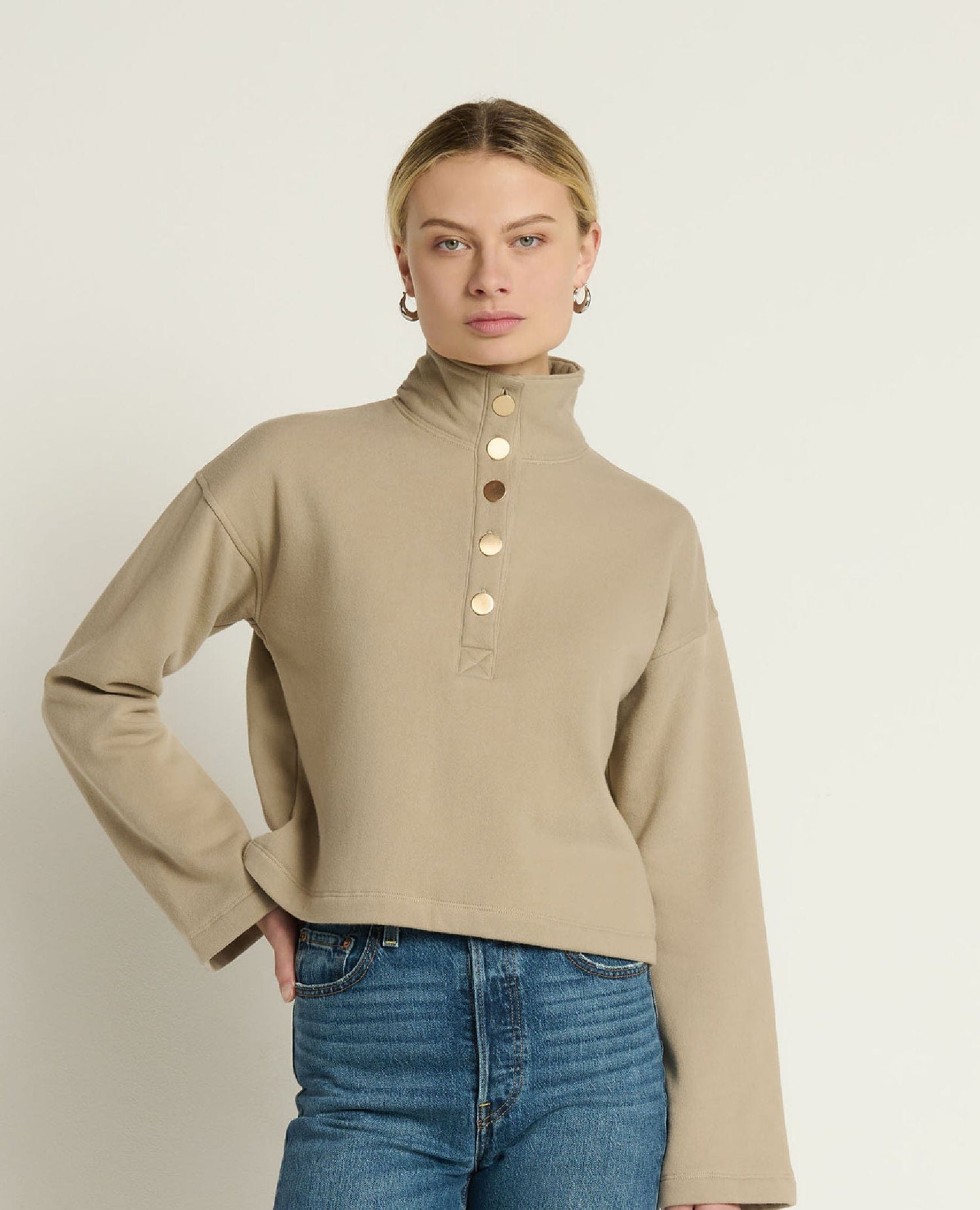 Franz Button Up Vintage Khaki