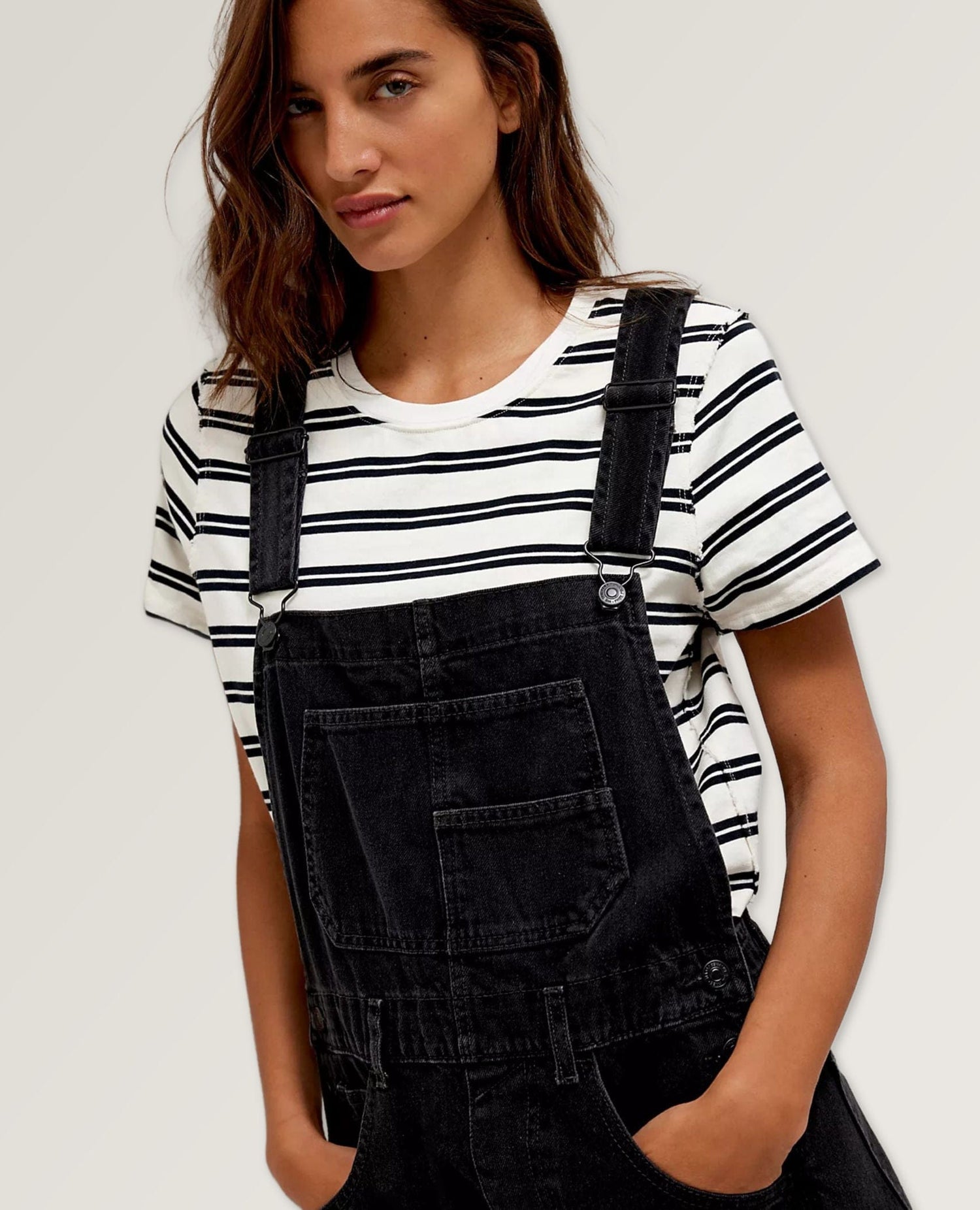 Ziggy Overall Mineral Black