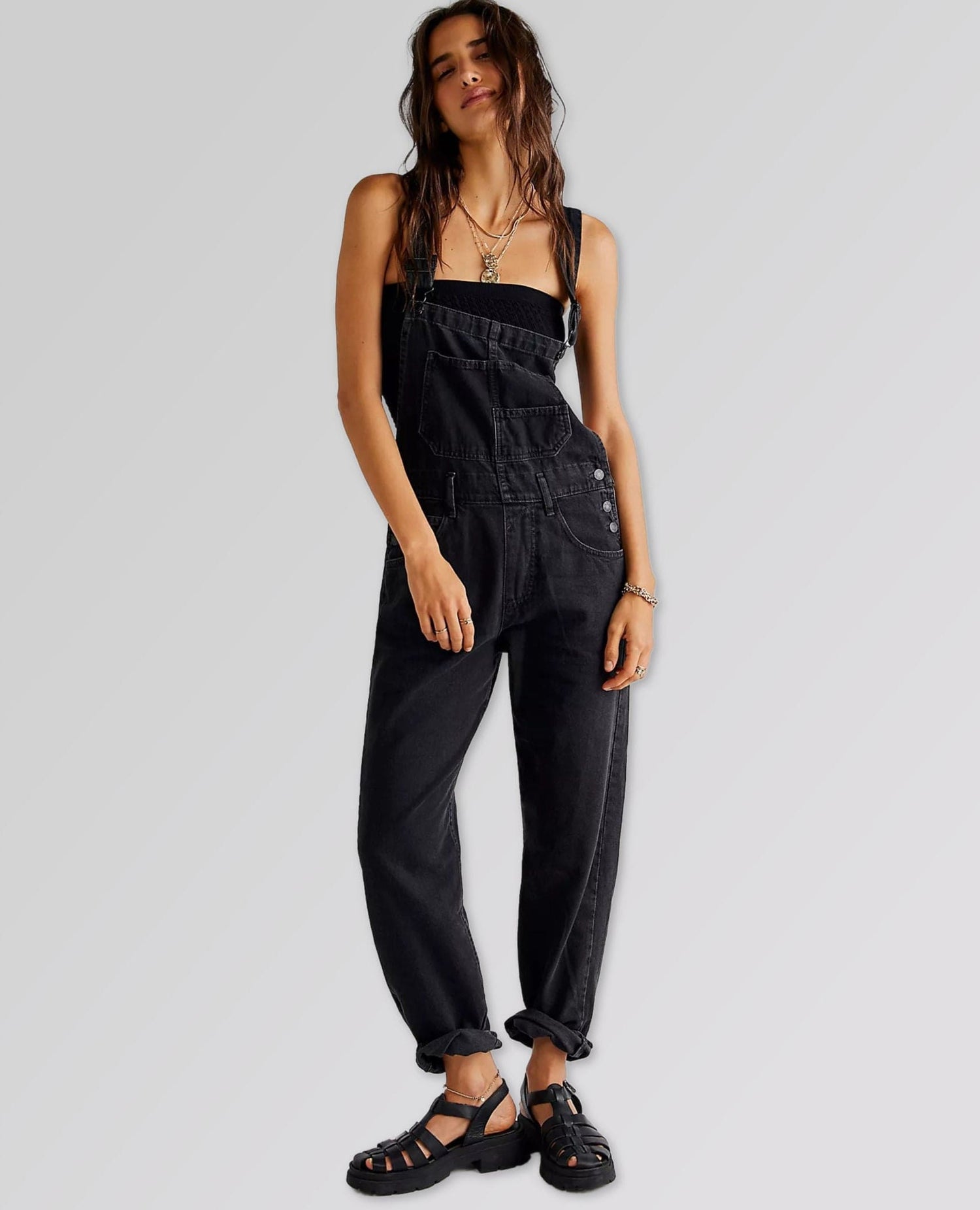 Ziggy Overall Mineral Black