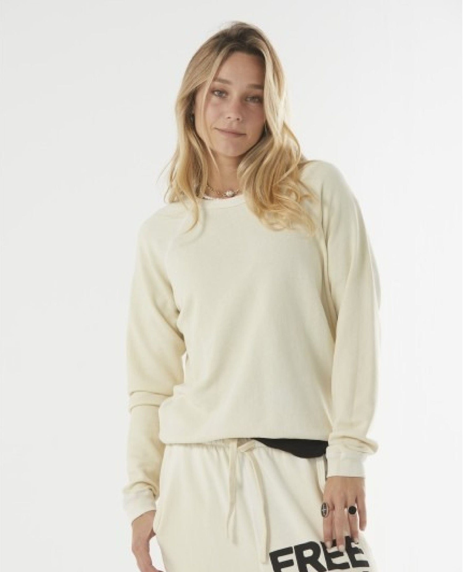 Lucky Rabbit Sweatshirt Cream