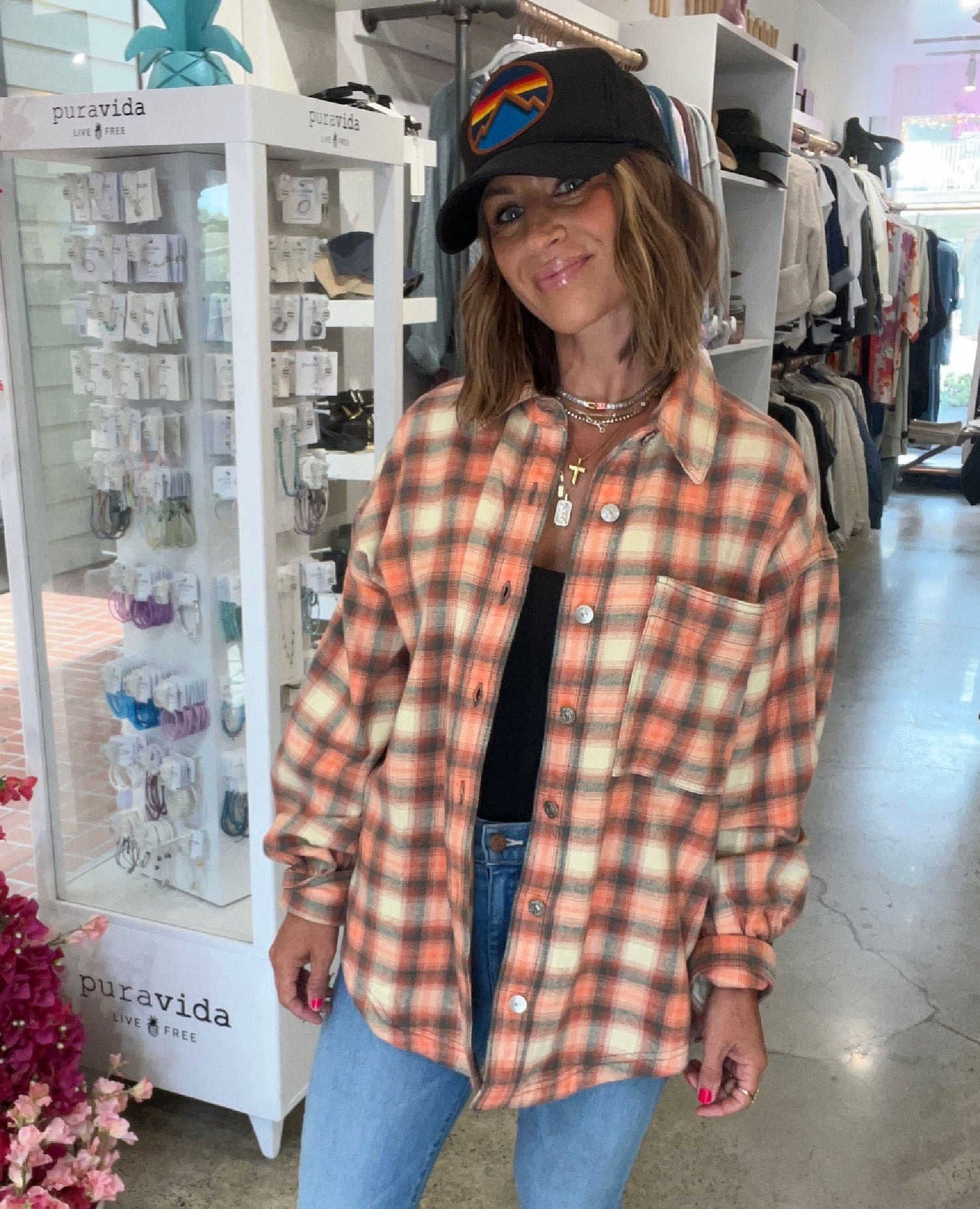 Ashley Flannel Sand Combo