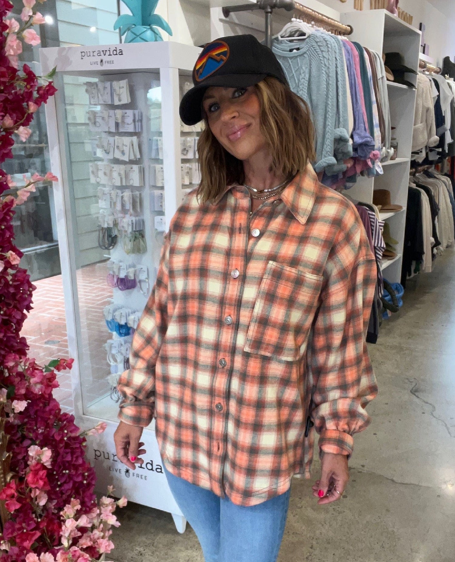 Ashley Flannel Sand Combo