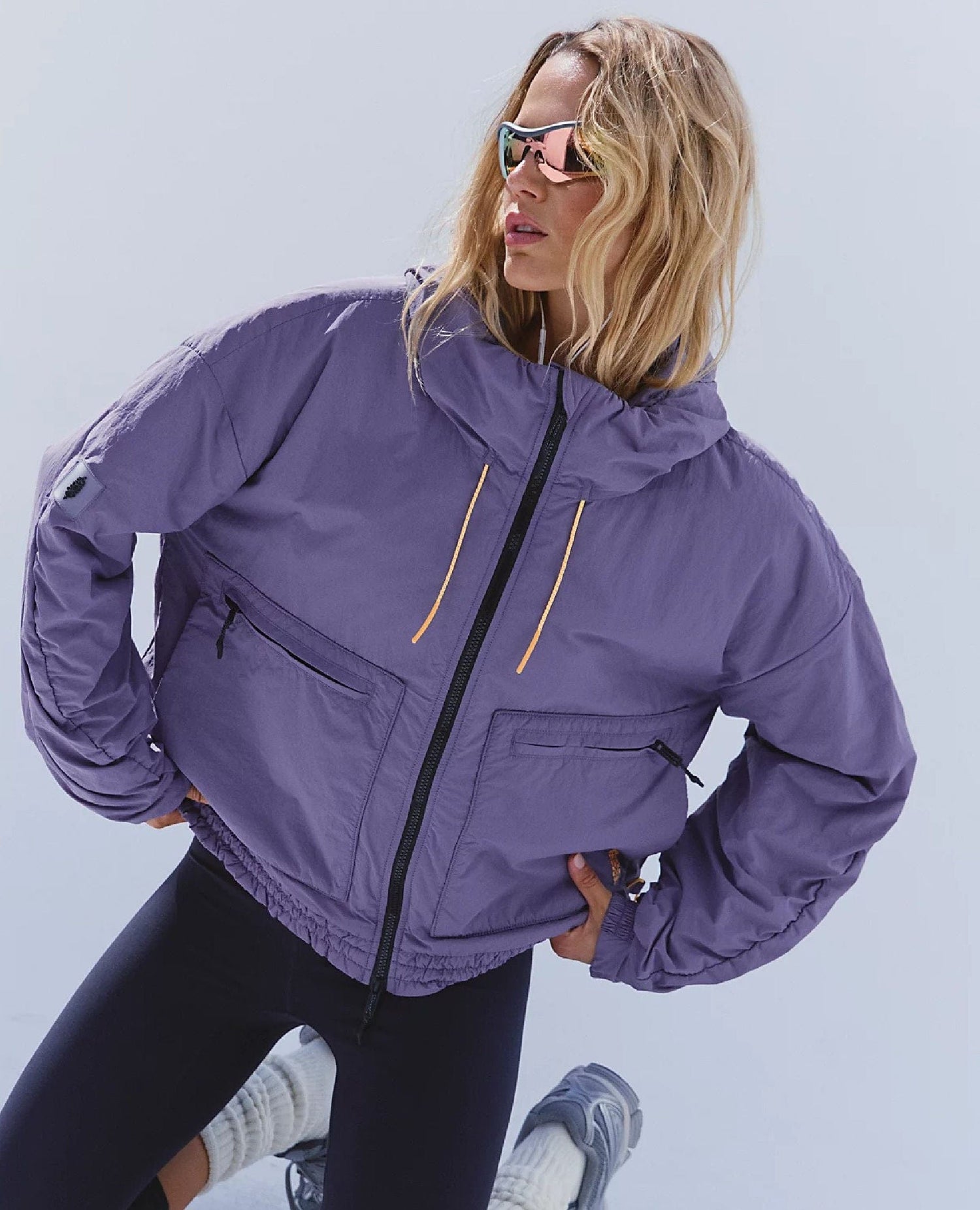 Free People Cloud Cover Liner Graphite