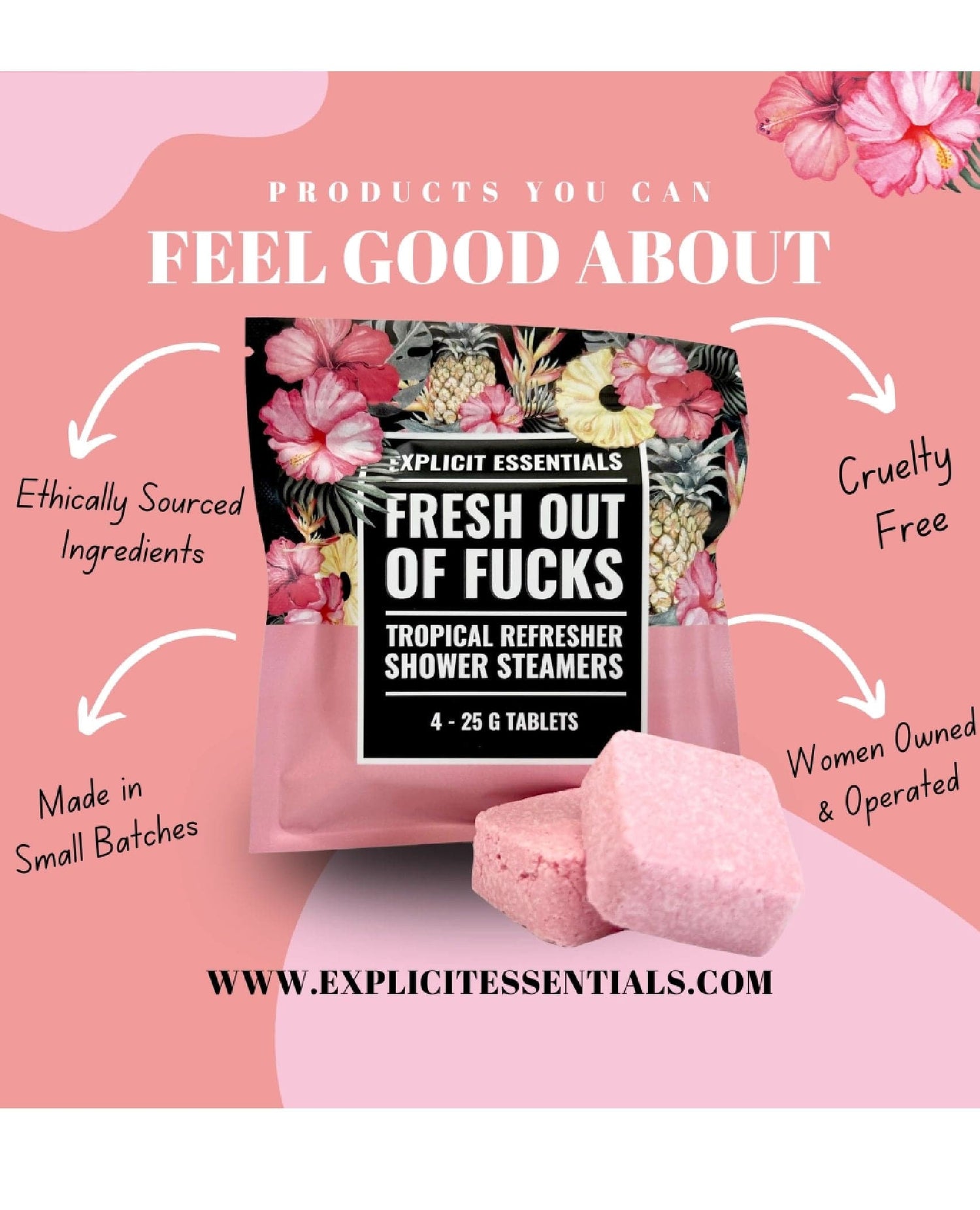 Fresh Outta Fucks Shower Steamers