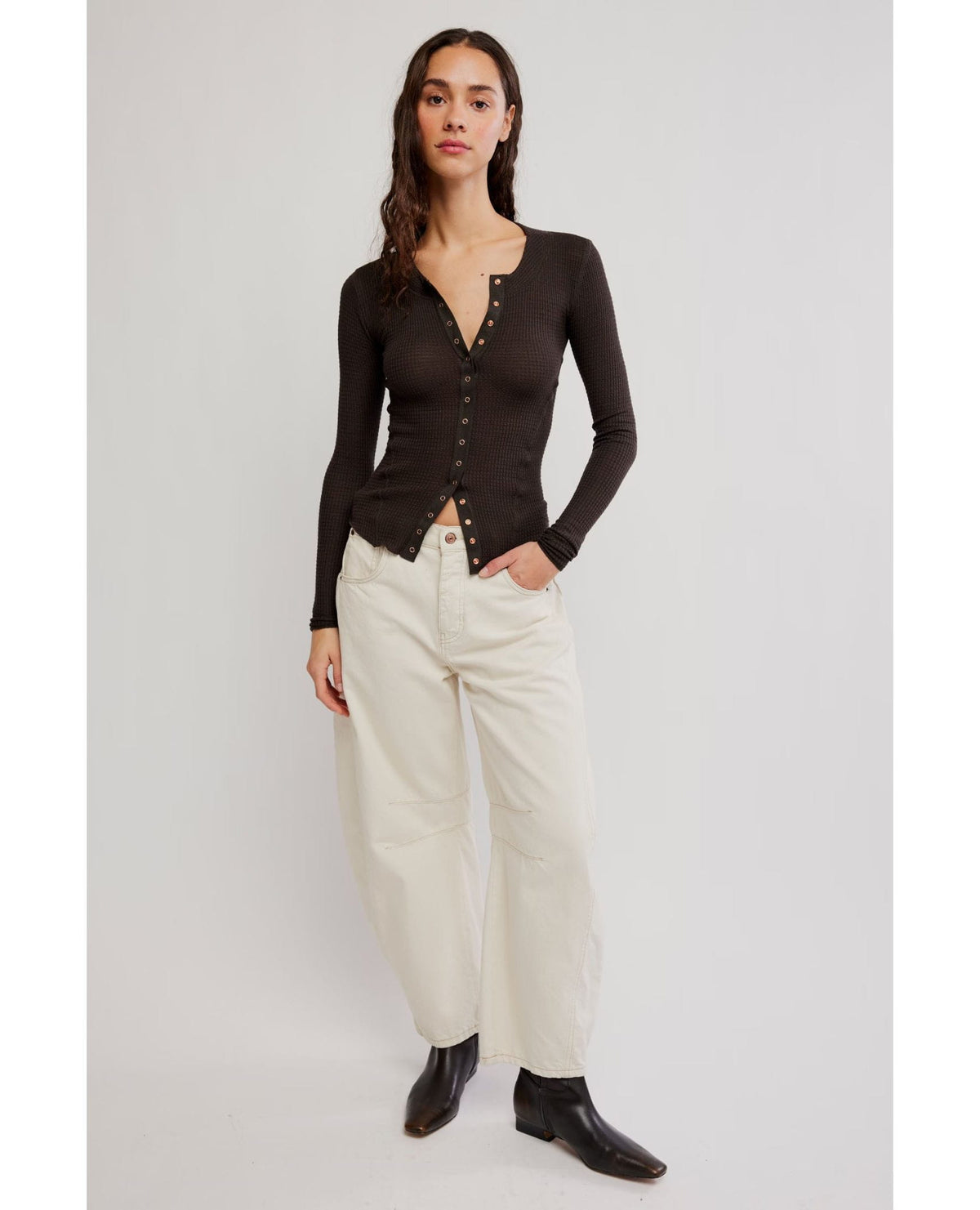Going Places Cardi Deep Fudge