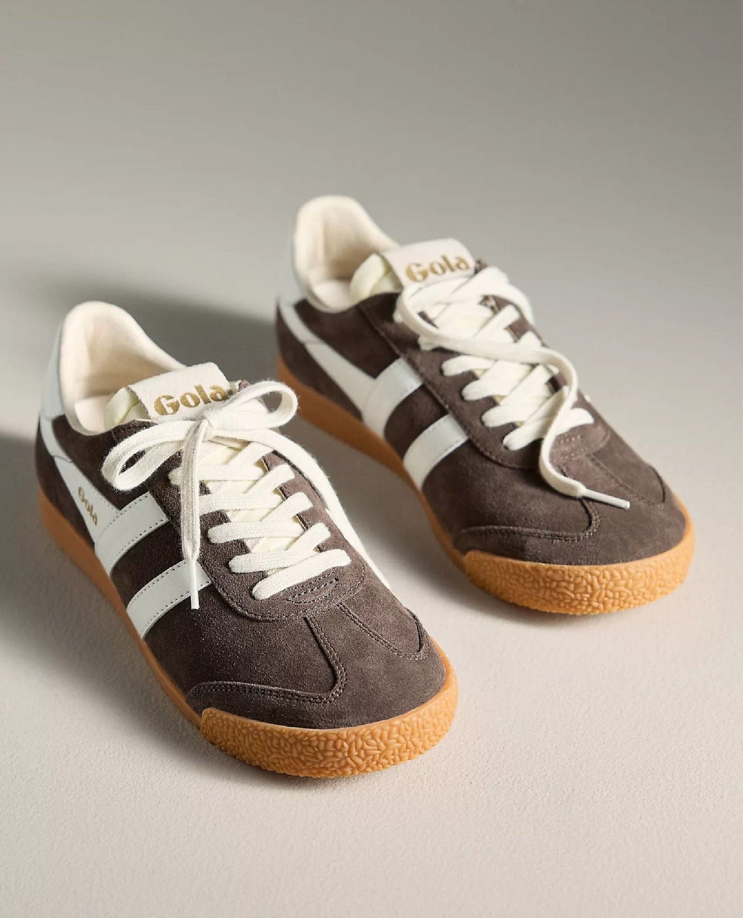 Gola Women's Elan Sneaker Mocha/White