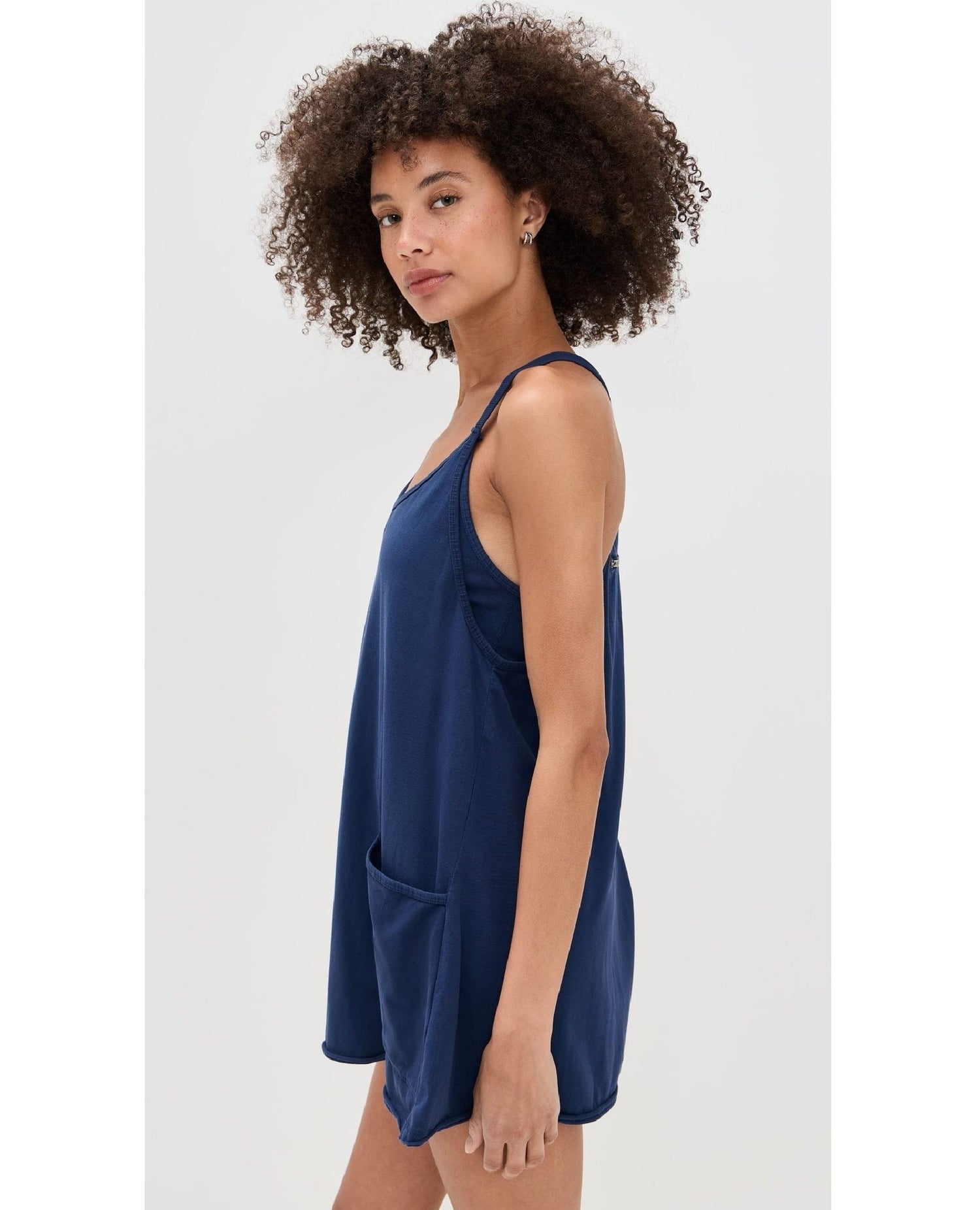 Hot Shot Mini Dress Midnight Navy