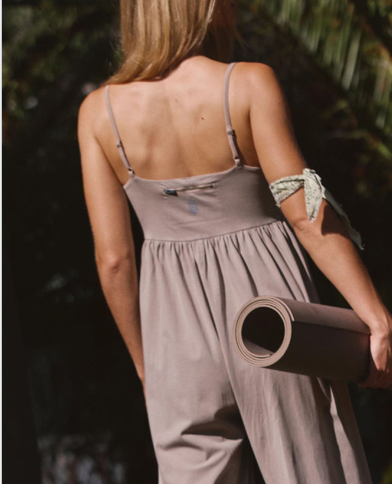 Hot Shot Strappy Onesie 2 in Hickory