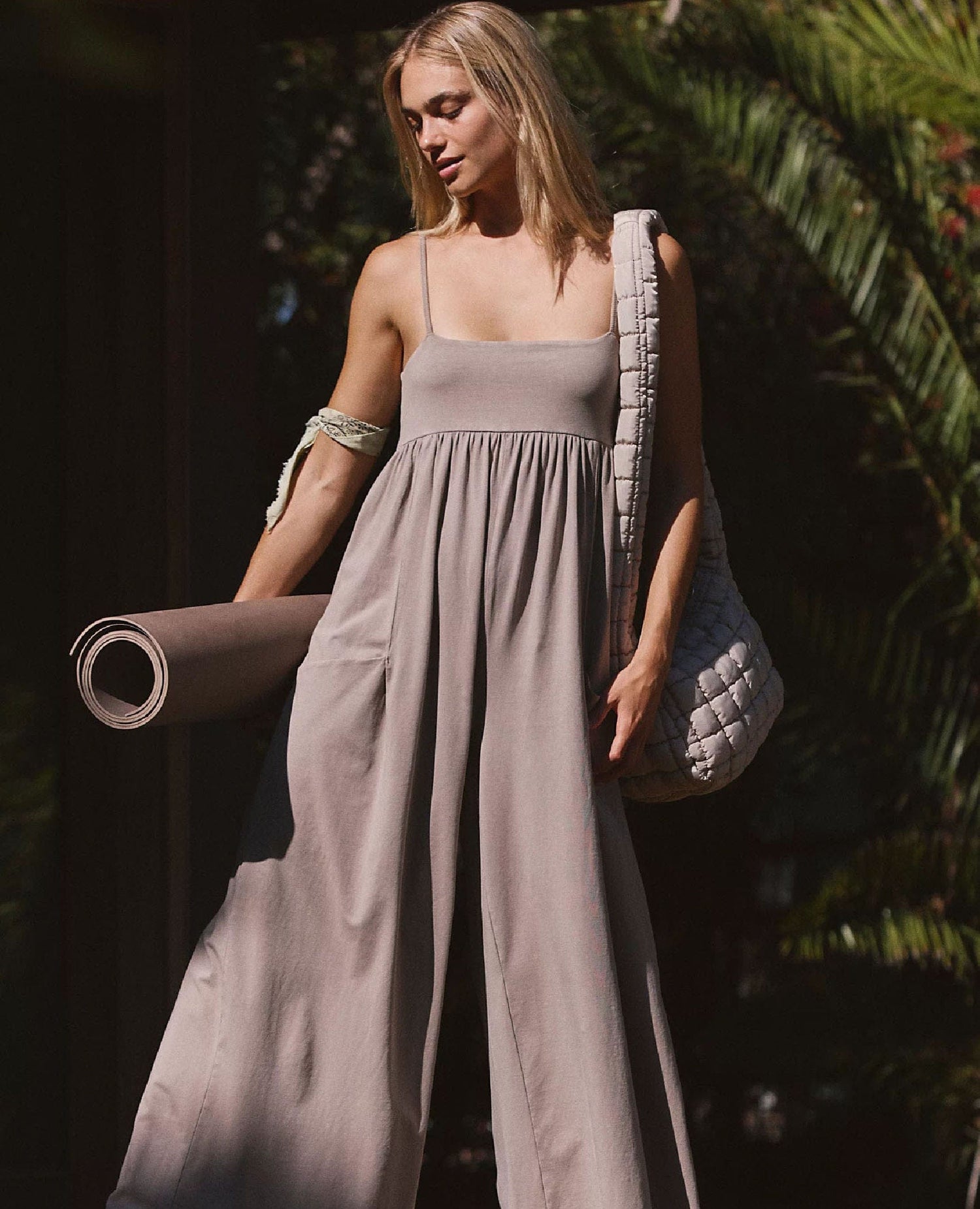 Hot Shot Strappy Onesie 2 in Hickory