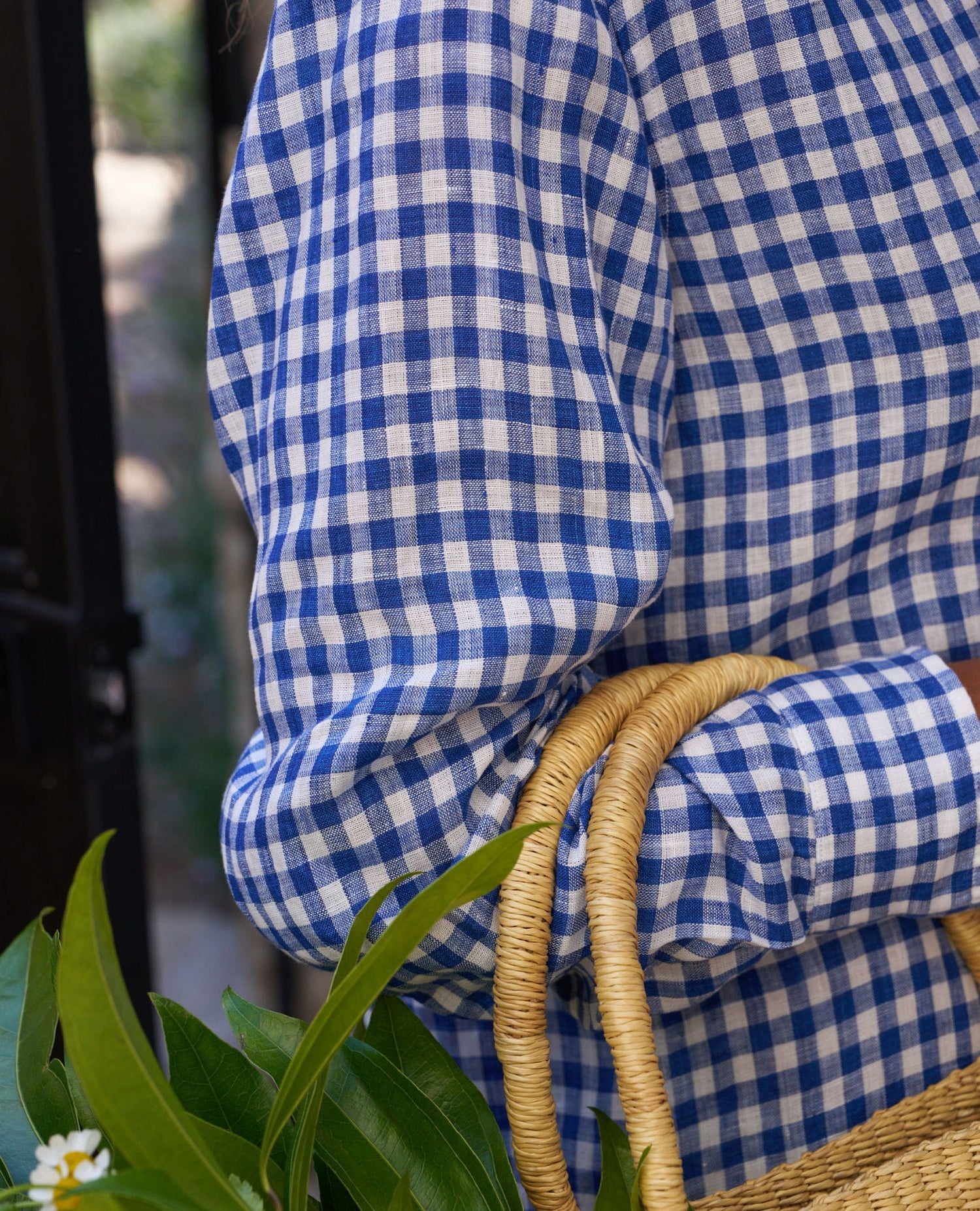 Hunter Shirt Dress Spring Blue