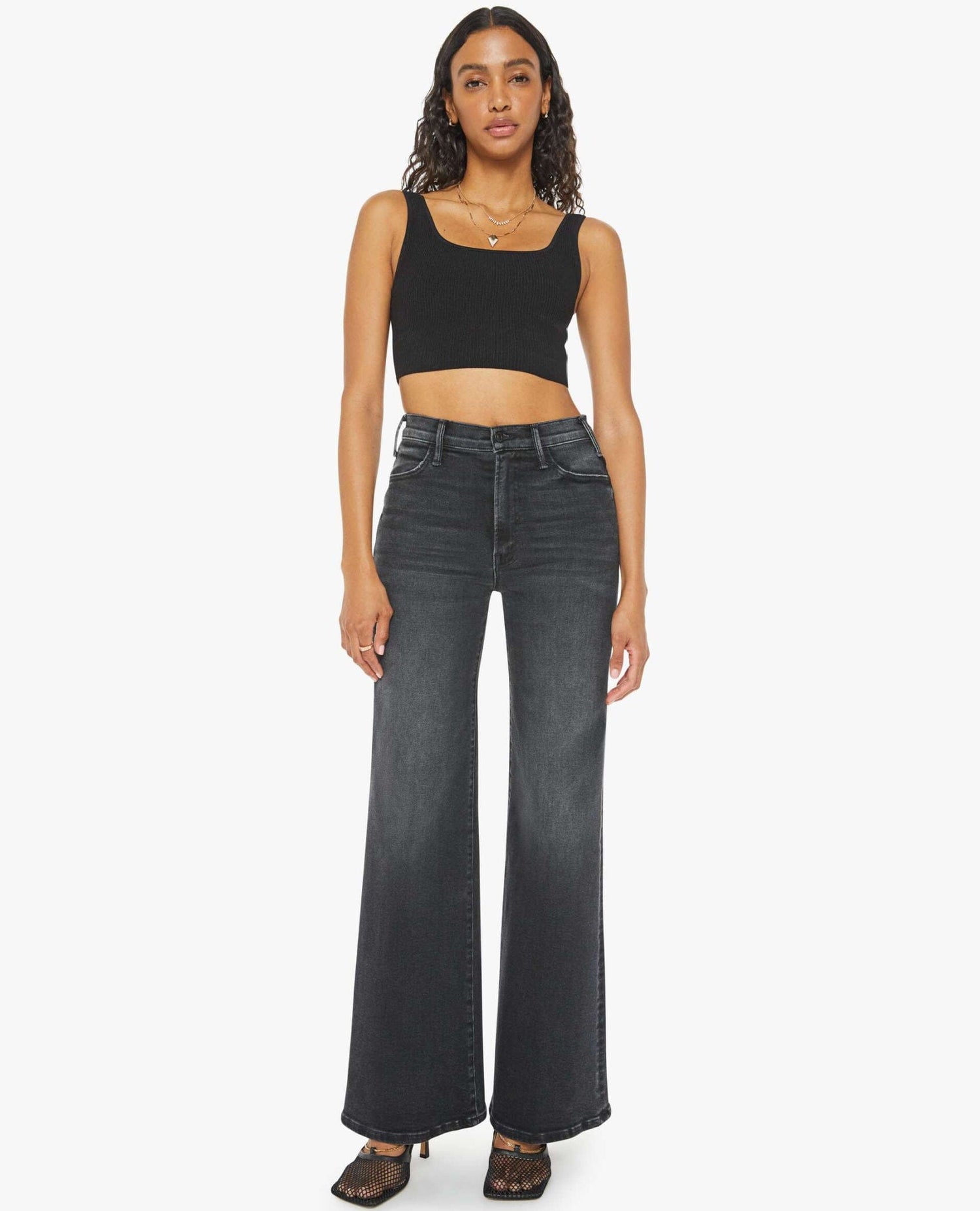 MOTHER Hustler Roller Not Today Satan Jeans