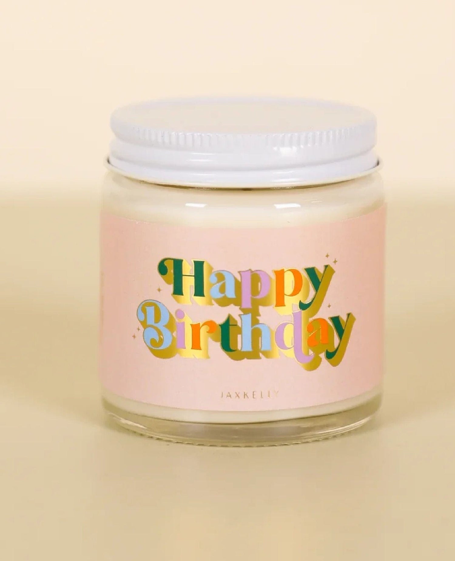 Happy Birthday Candle 4oz