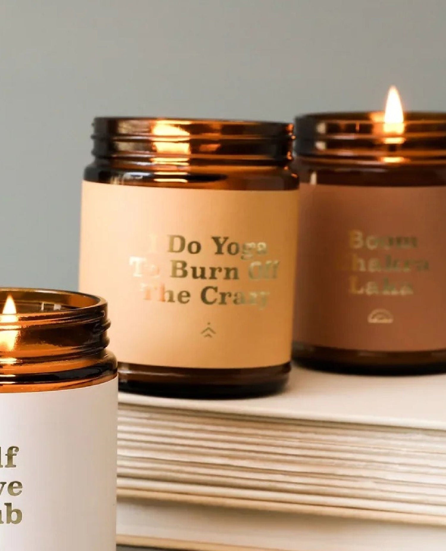 Mantra Candle Boom Chakra Laka 9oz