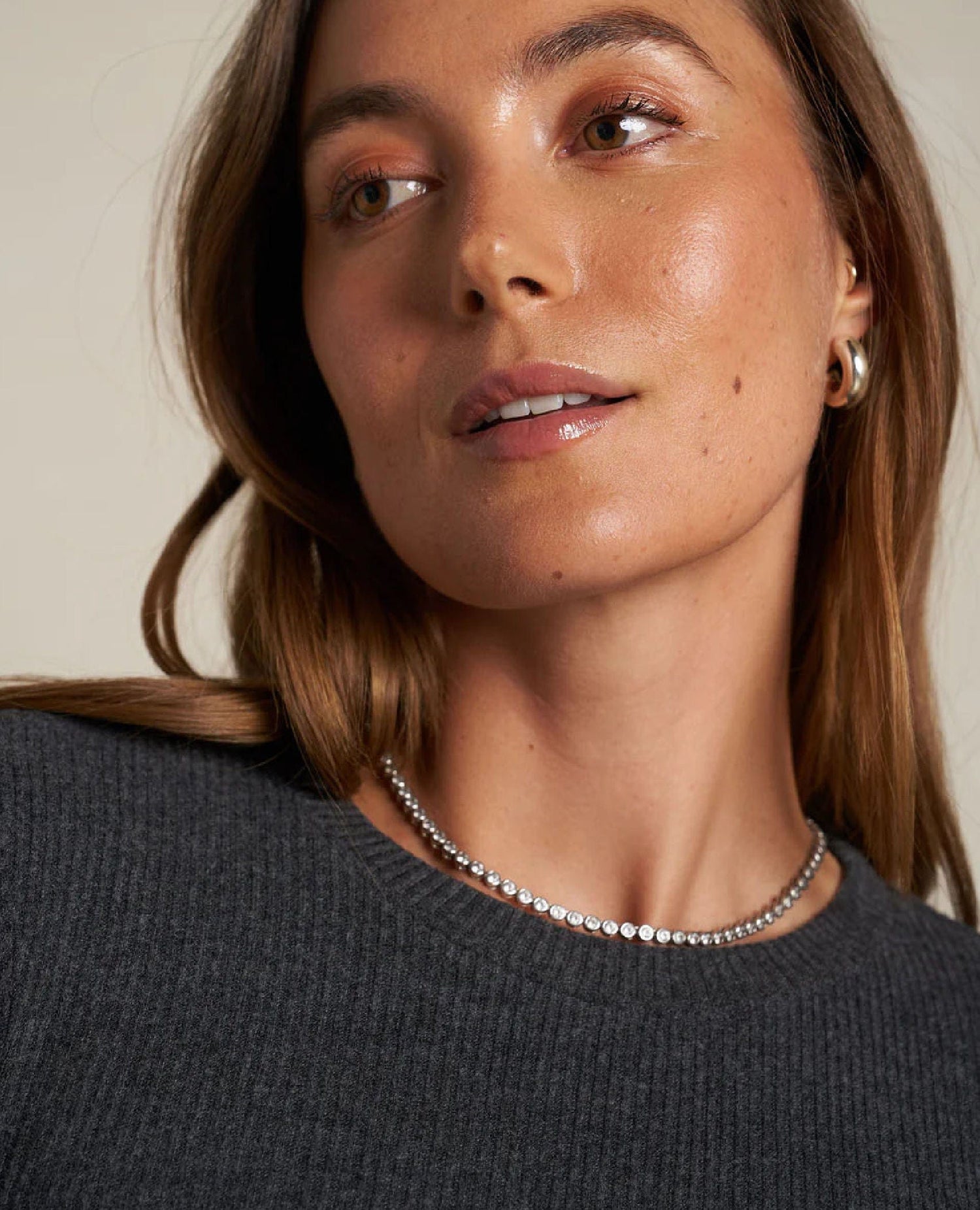 Perfect Jolie Long Sleeve Charcoal