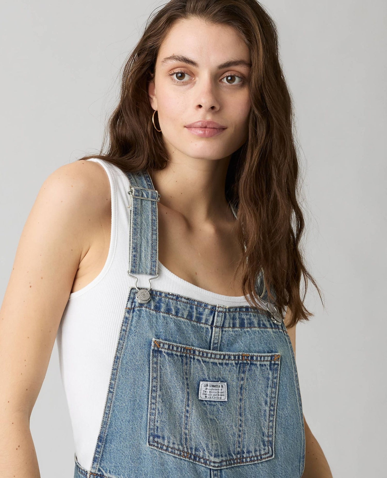 Vintage Baggy Light Wash Overall