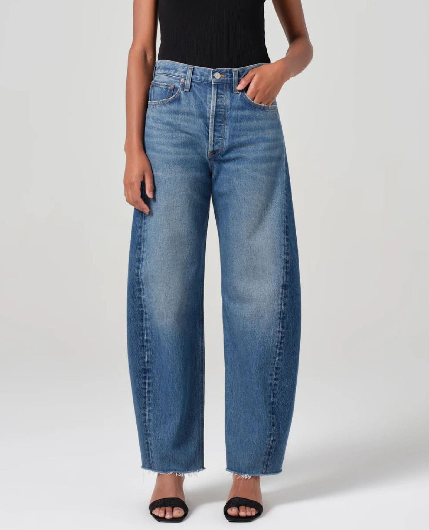 Luna Pieced Jean In Split