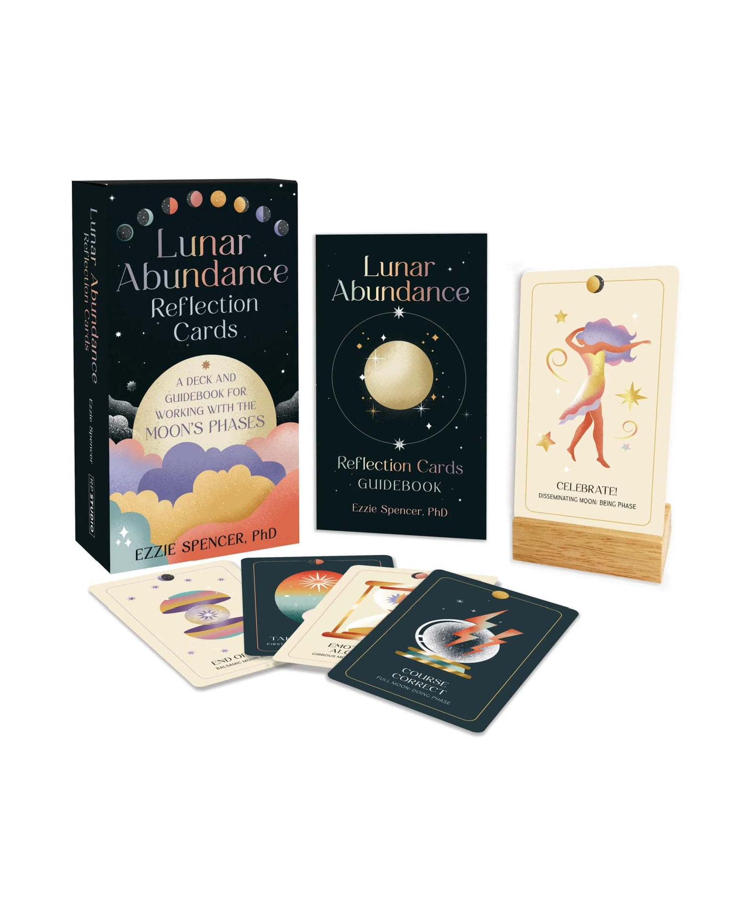 Lunar Abundance Reflection Cards