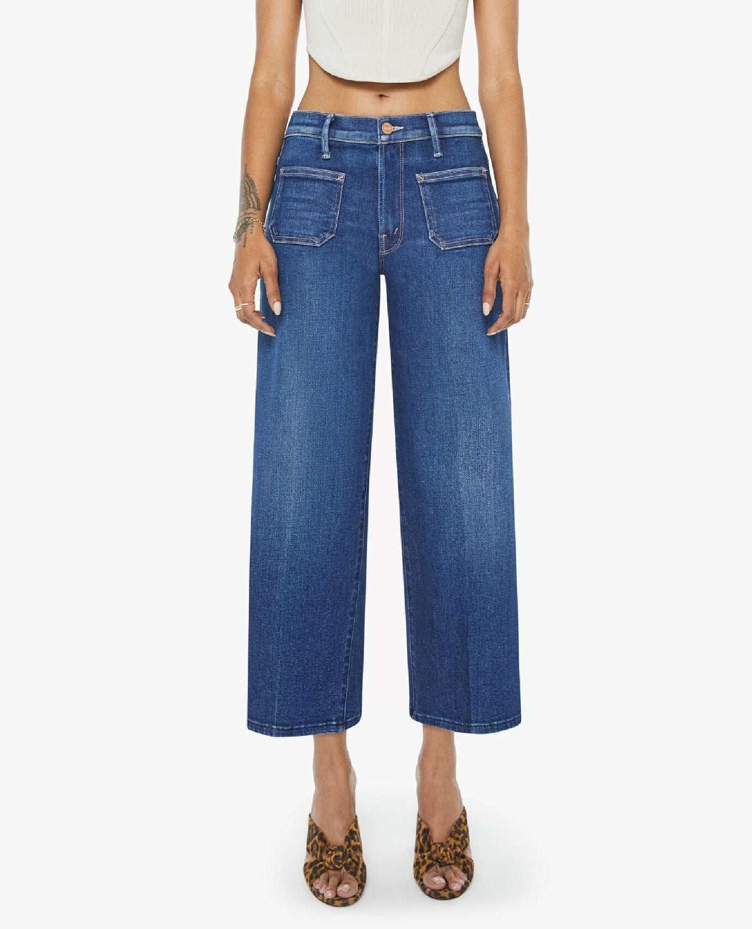 Patch Pocket Maven Ankle Cocktail Hour