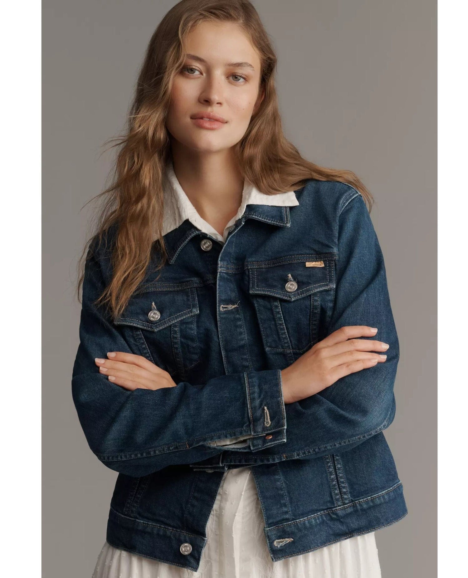 Mother Denim Jacket Perfectly Imperfect
